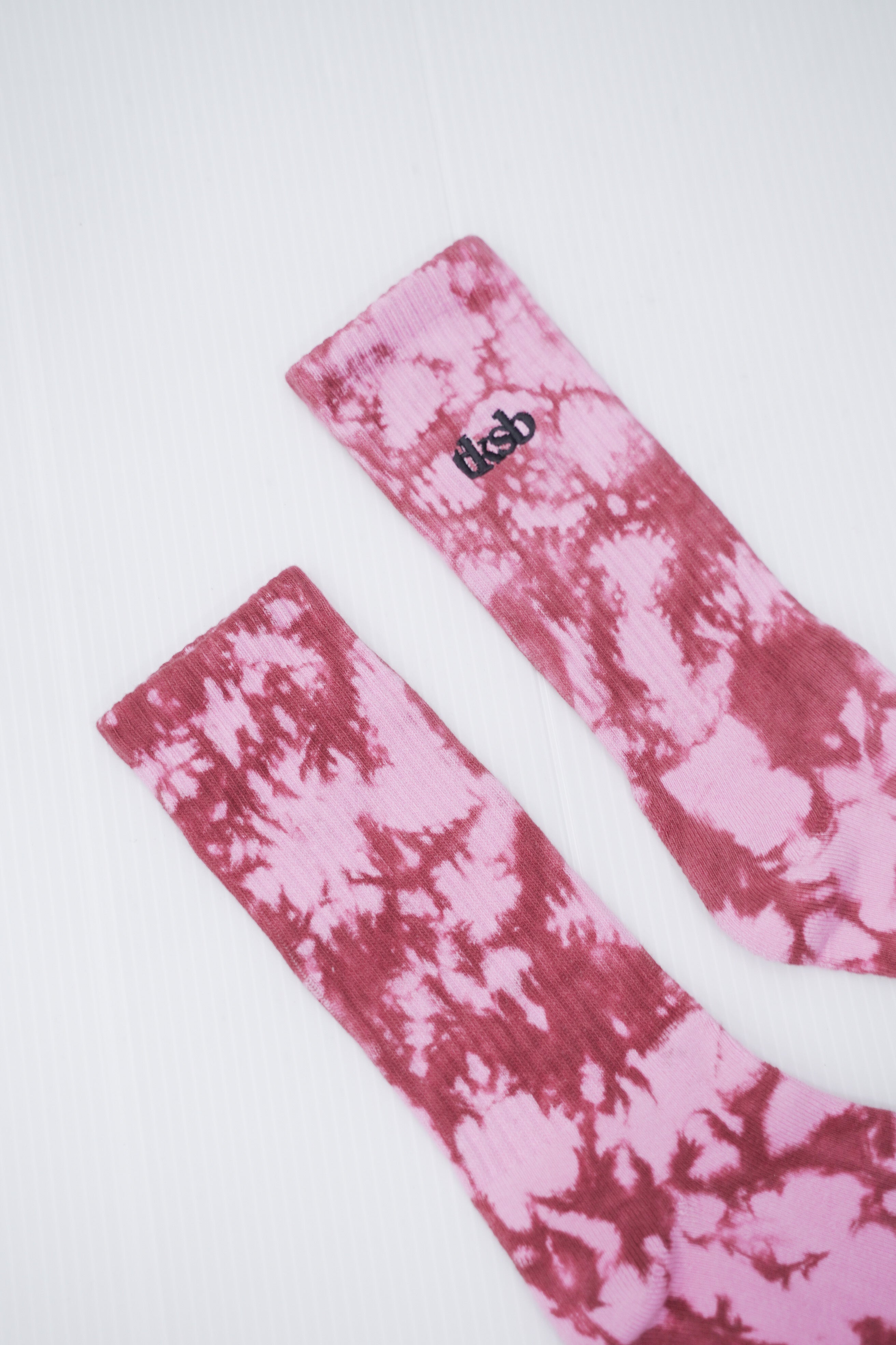 TKSB - Tie Dye Red Socks