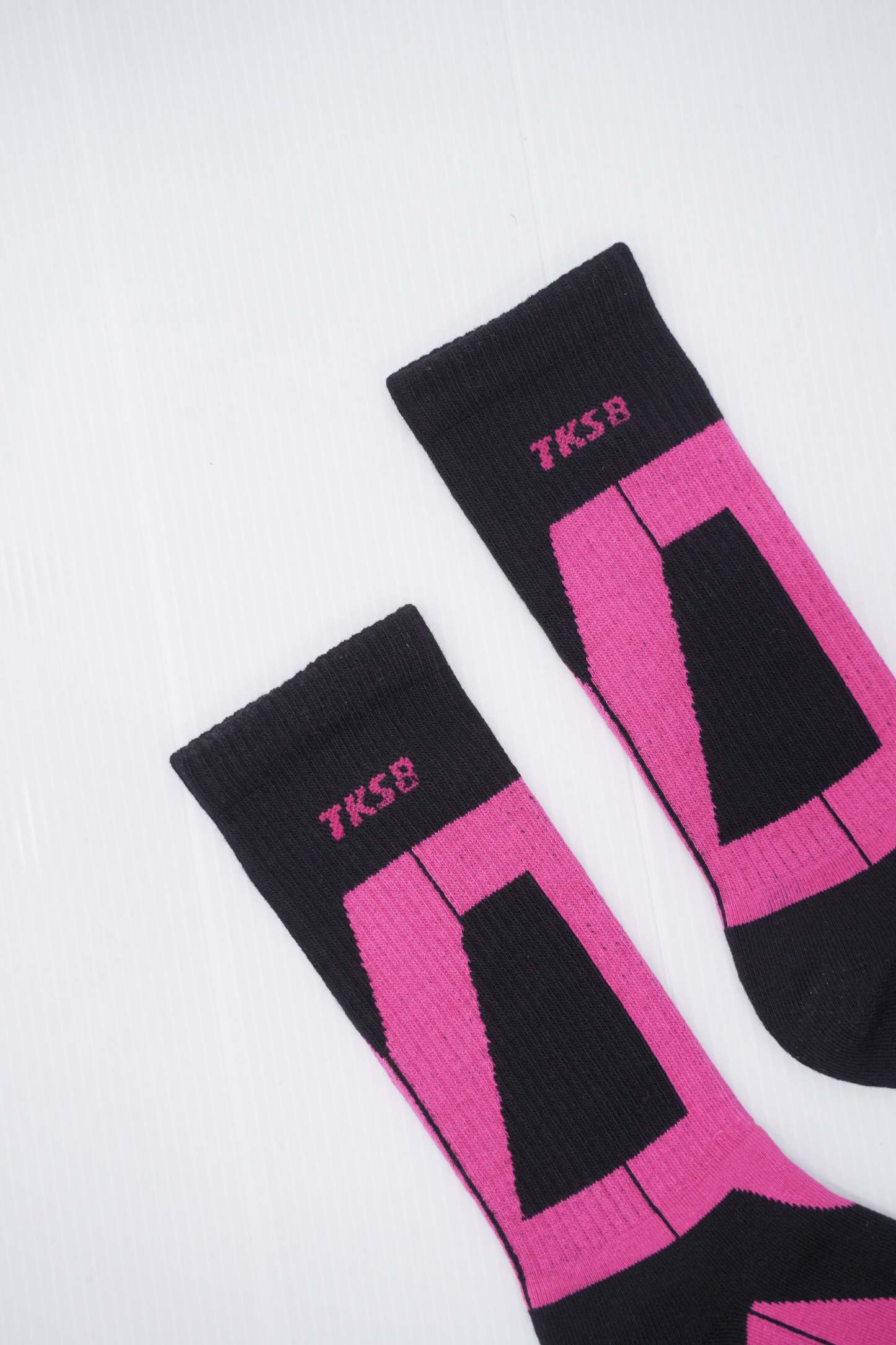 TKSB - Black/Pink TV Socks