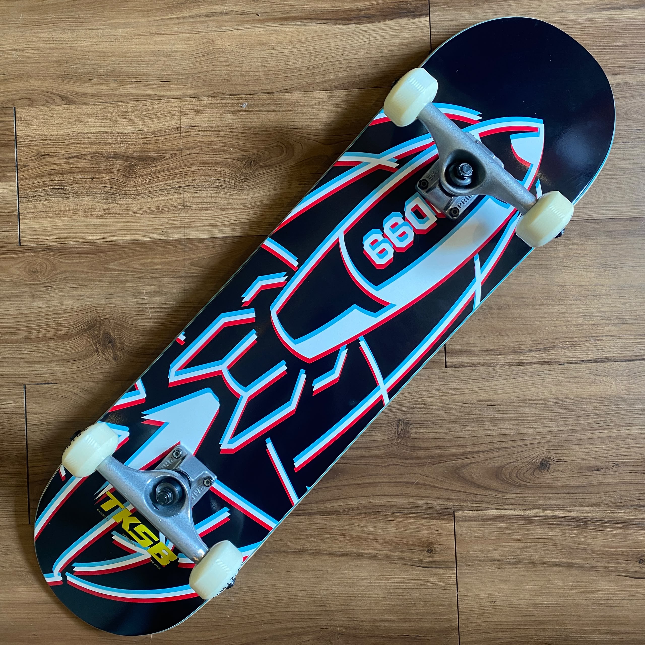 TKSB - Rocket 8.25" Complete Skateboard (Primitive & One Piece Custom) 