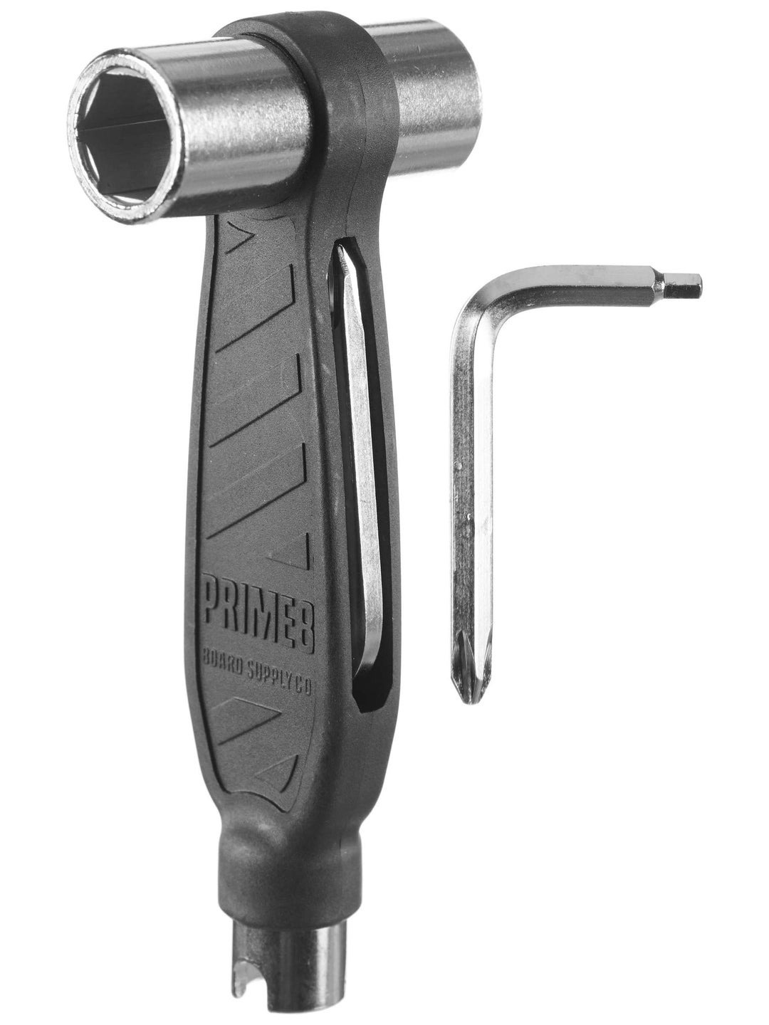 PRIME8 - Black Compact Skateboard Tool