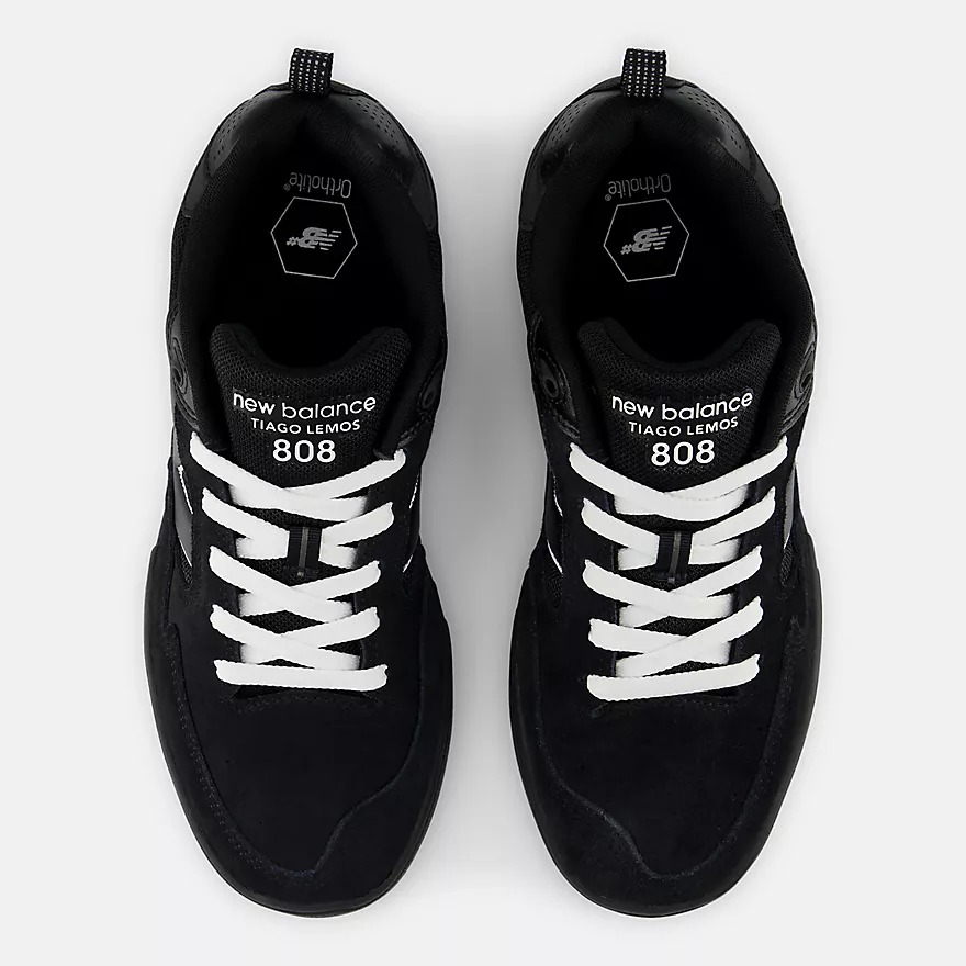 NB NUMERIC - Tiago Lemos 808 Lite (LSC Black / White) Skate Shoes