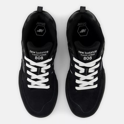 NB NUMERIC - Tiago Lemos 808 Lite (LSC Black / White) Skate Shoes
