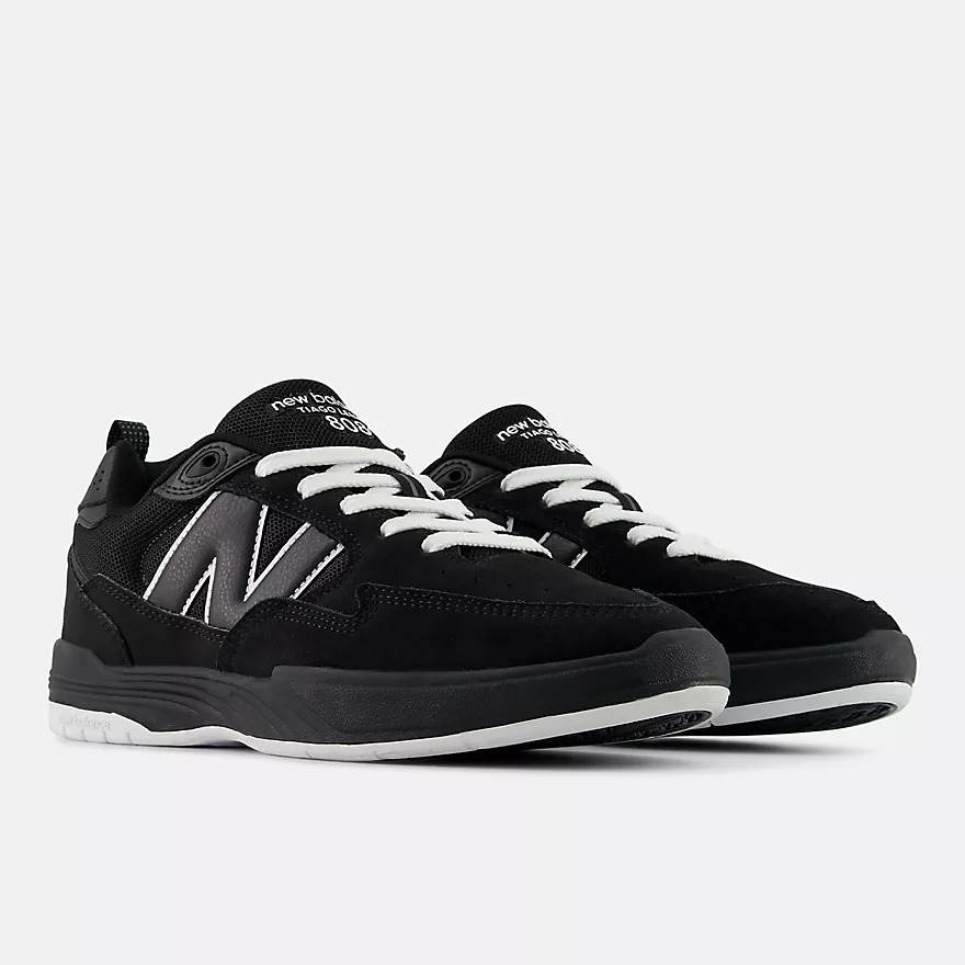 NB NUMERIC - Tiago Lemos 808 Lite (LSC Black / White) Skate Shoes