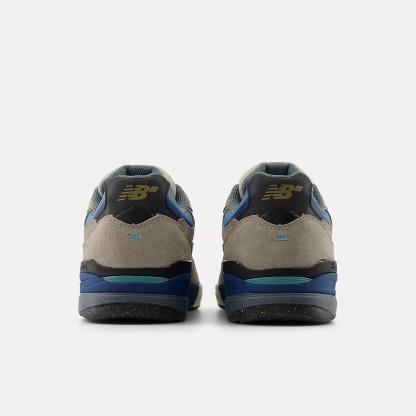 NB NUMERIC - Andrew Reynolds 933 (ASB Mushroom / Still Water) Skate Shoes (CONTAINS PIG LEATHER)