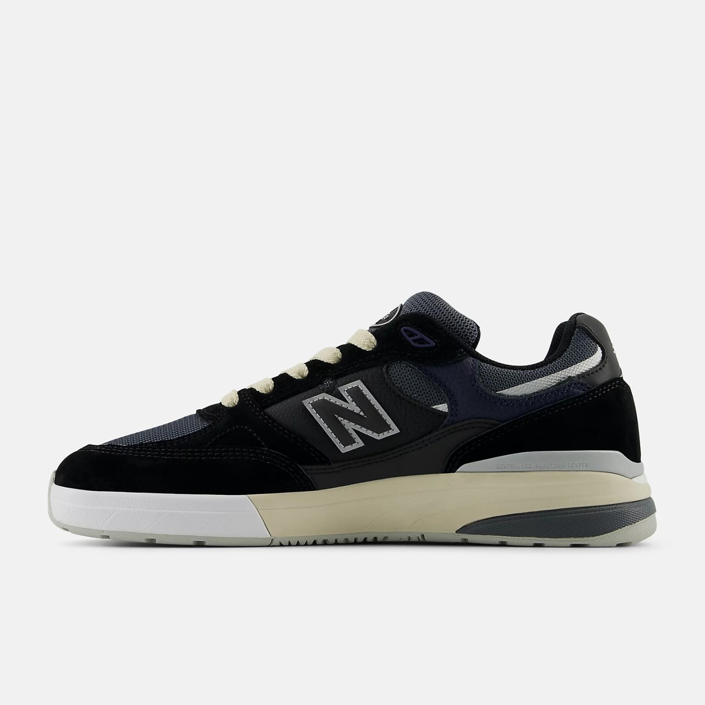 NB NUMERIC - Andrew Reynolds 933 (BNT Black / Eclipse) Skate Shoes (CONTAINS PIG LEATHER)