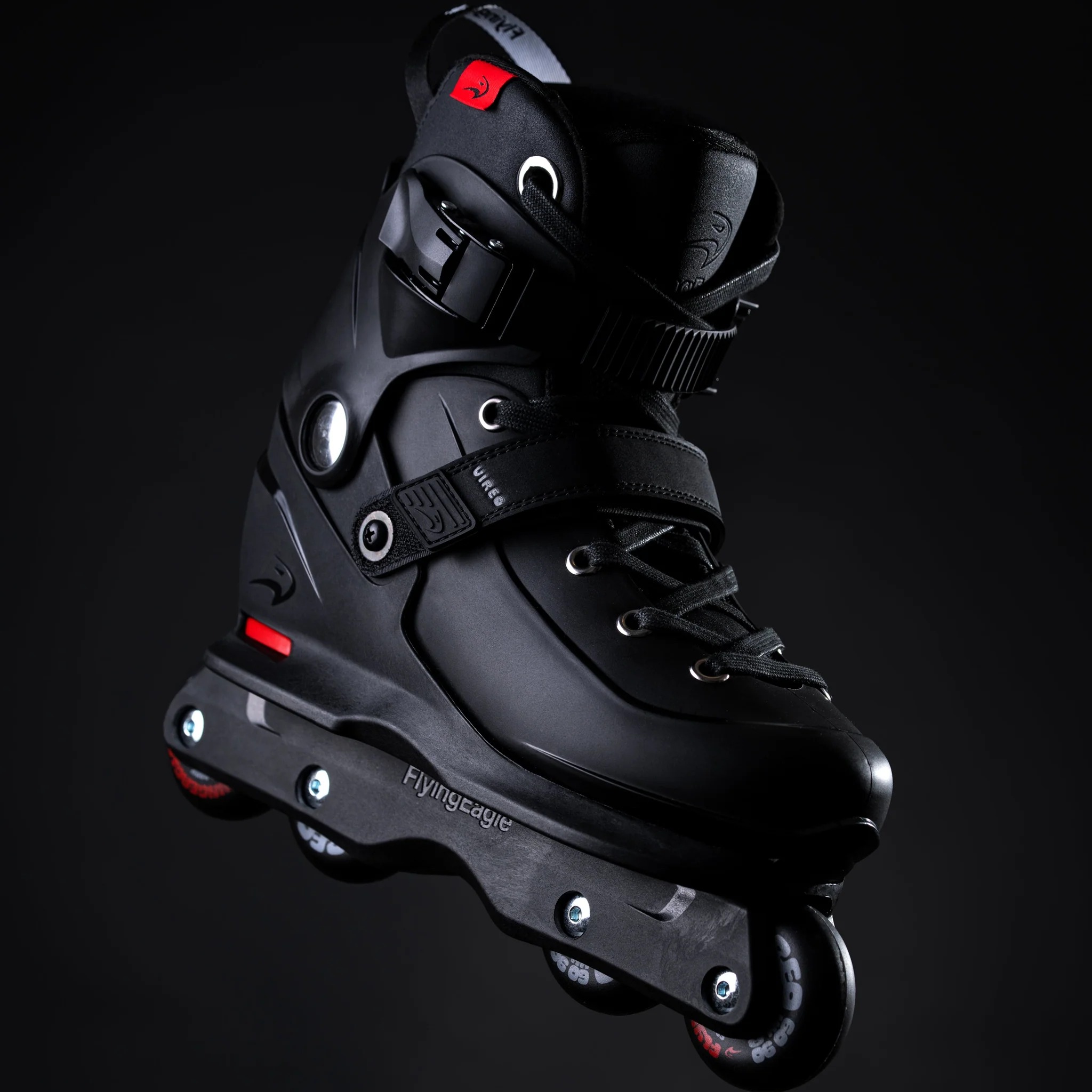FLYING EAGLE - Black Vireo Kid Adjustable Aggressive Inline Skates