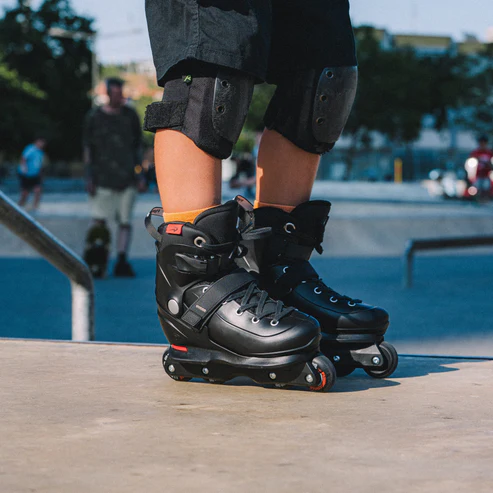 FLYING EAGLE - Black Vireo Kid Adjustable Aggressive Inline Skates