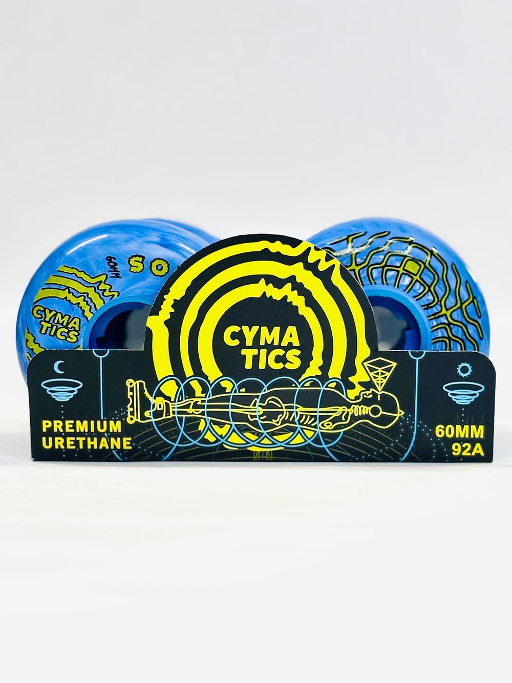 CYMATICS - Adaptive Wave 60mm/92a Aggressive Inline Skate Wheels