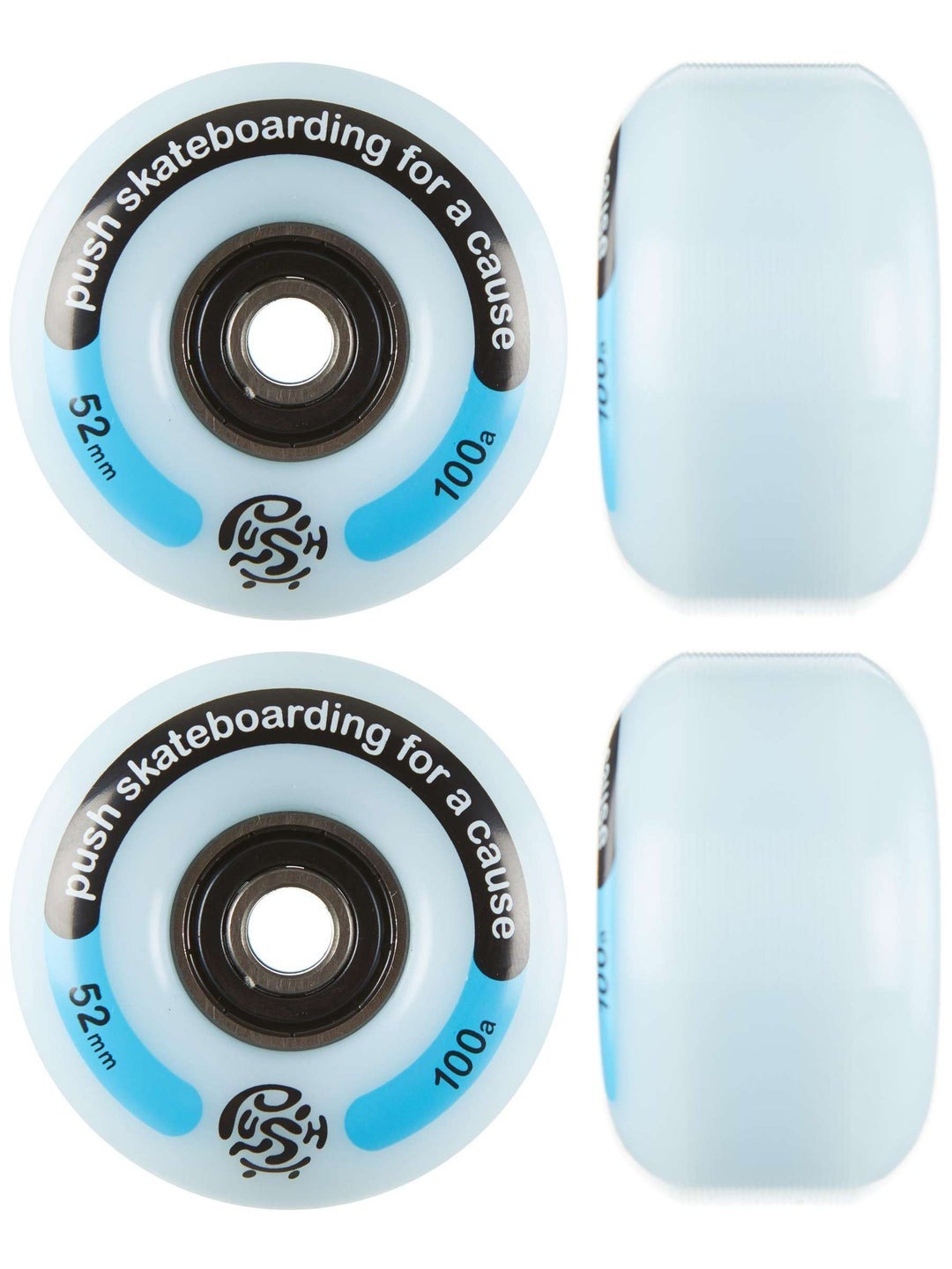 PUSH - Plywood Guy 7.25" Unassembled Complete Skateboard