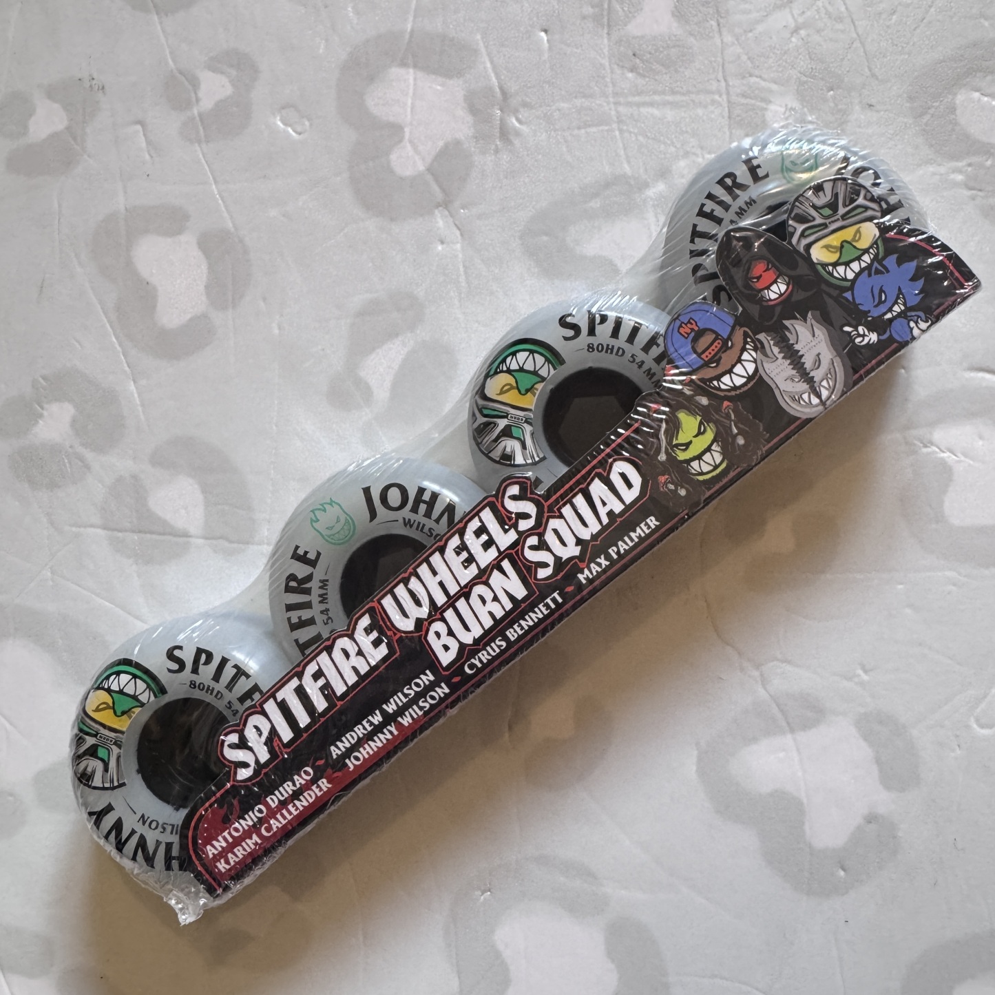 SPITFIRE - Formula Four 54mm/80HD Wilson Burn Squad Skateboard Wheels