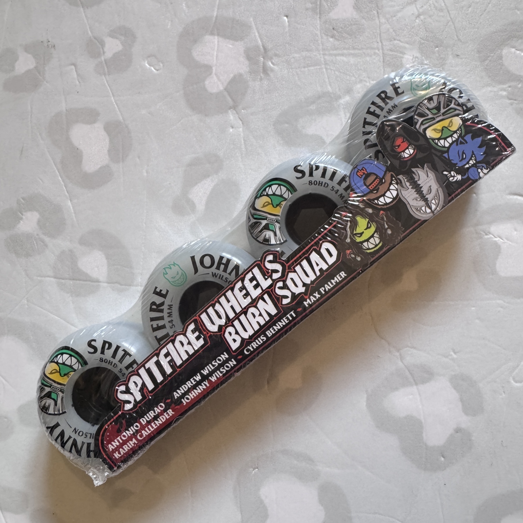 SPITFIRE - Formula Four 54mm/80HD Wilson Burn Squad Skateboard Wheels