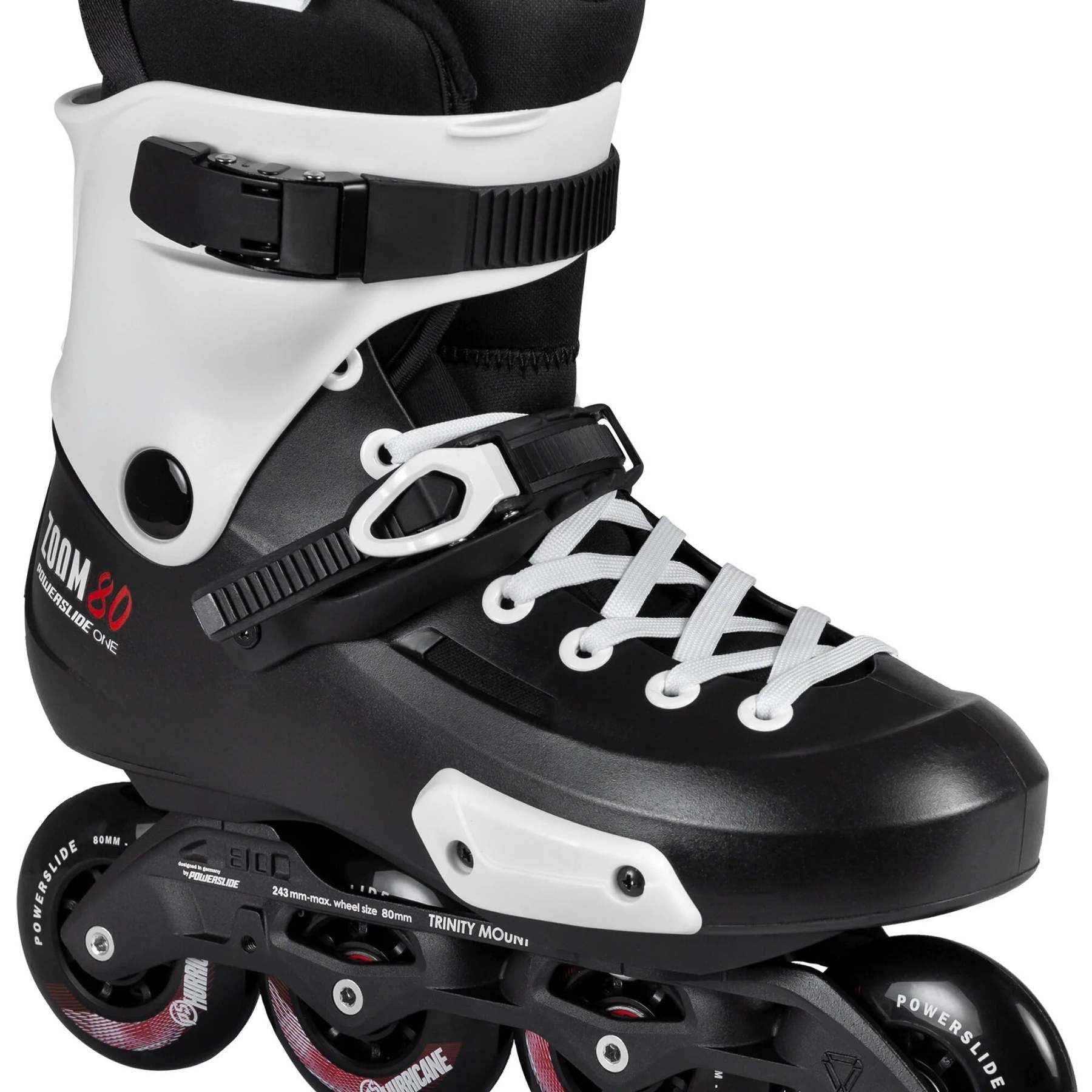 POWERSLIDE - Zoom Pro Black 80 Urban Inline Skates