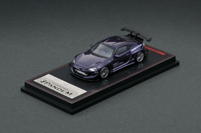 IG1755 1/64 PANDEM TOYOTA 86 V3 Purple Metallic