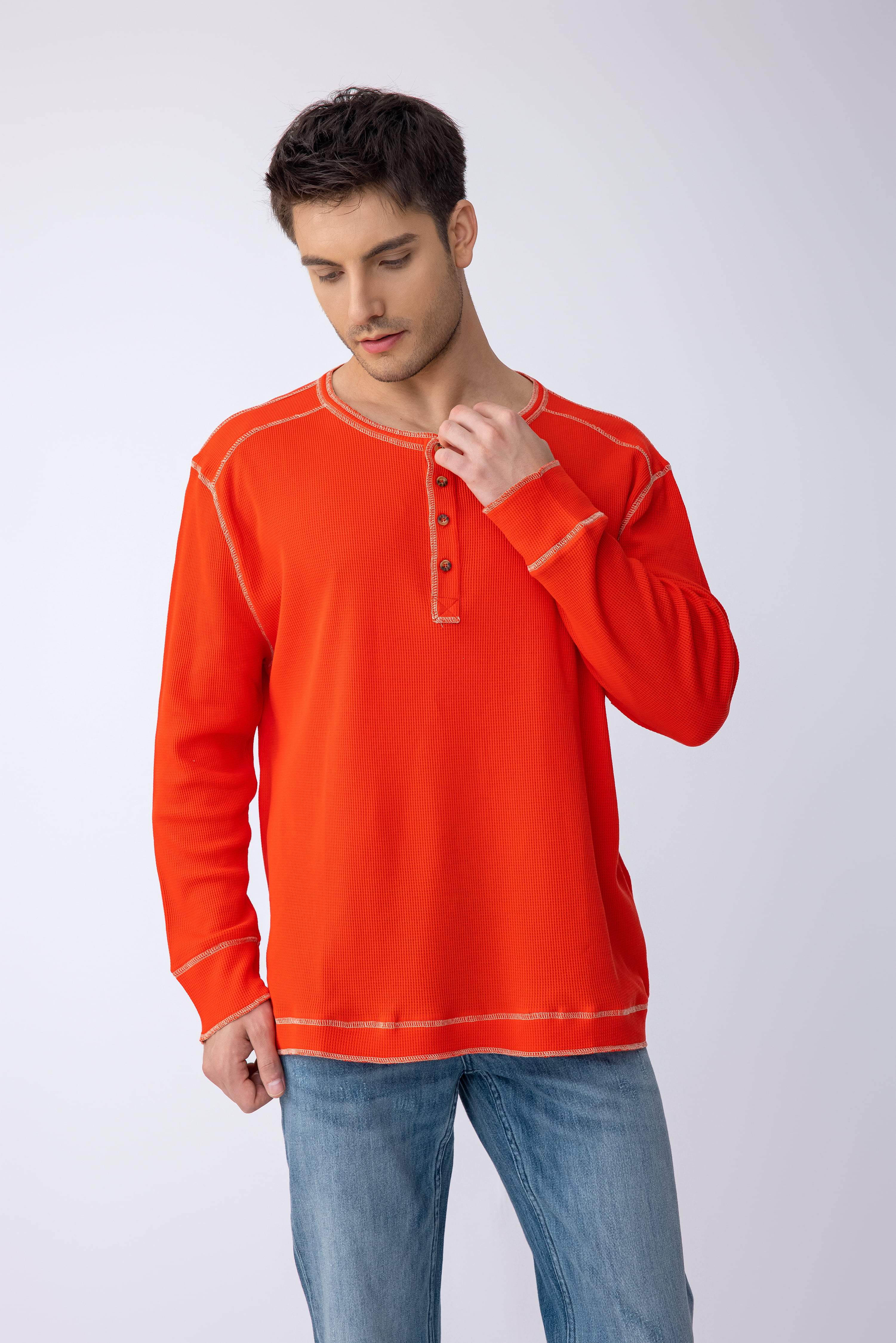 Classic Long Sleeved Men's Clothing