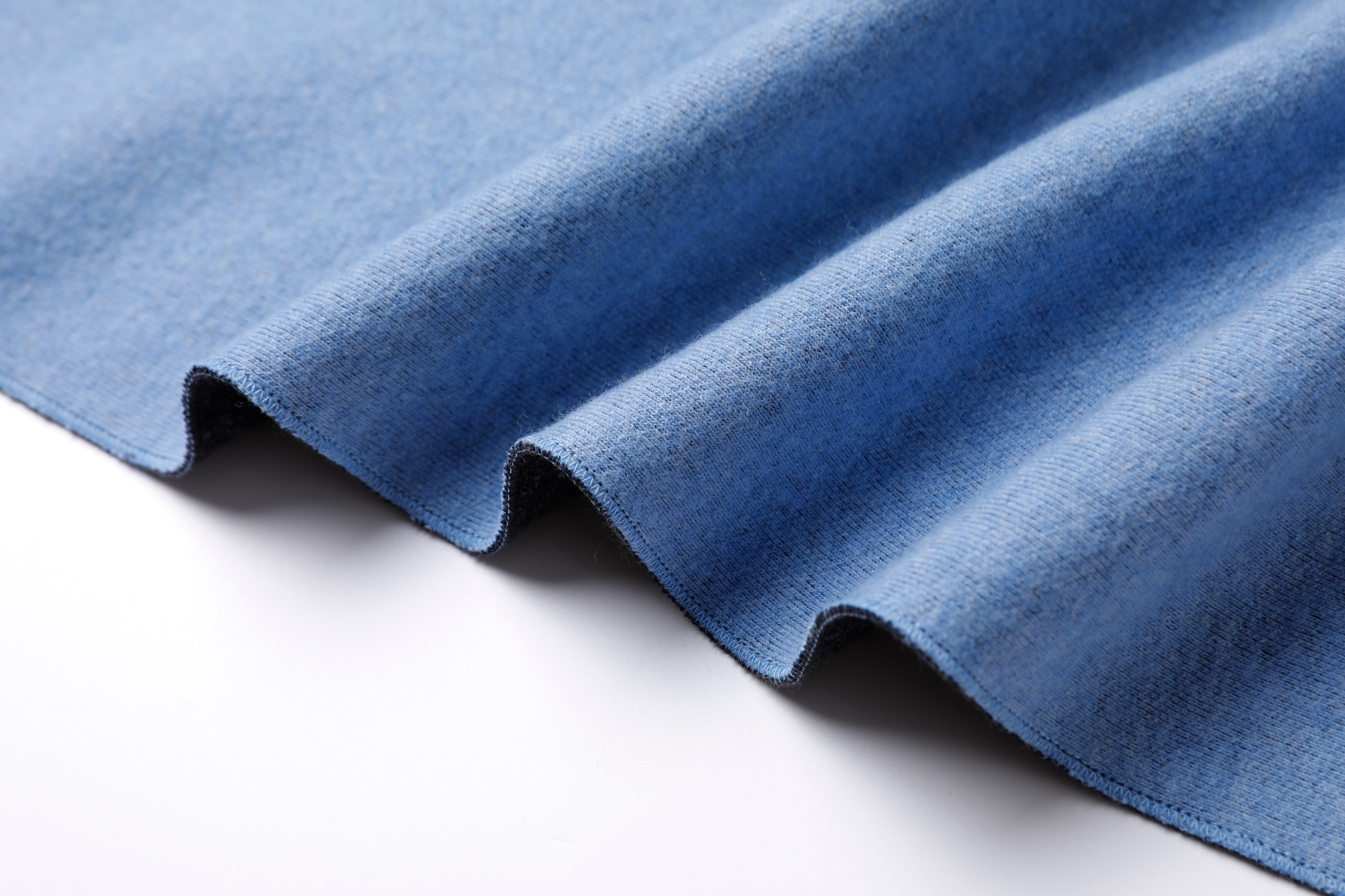 披肩（深灰色/藍底）