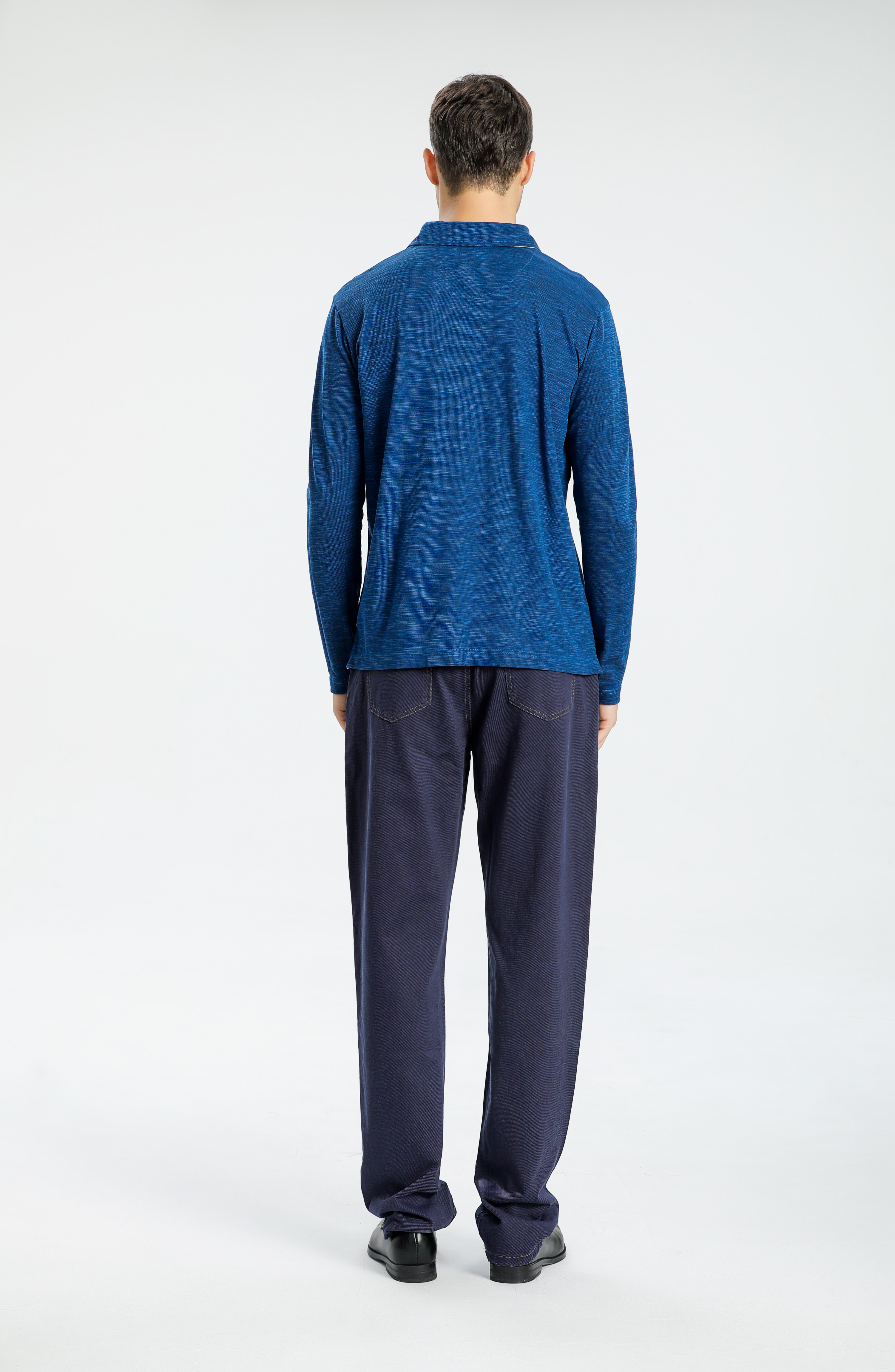 男裝經典Polo長袖