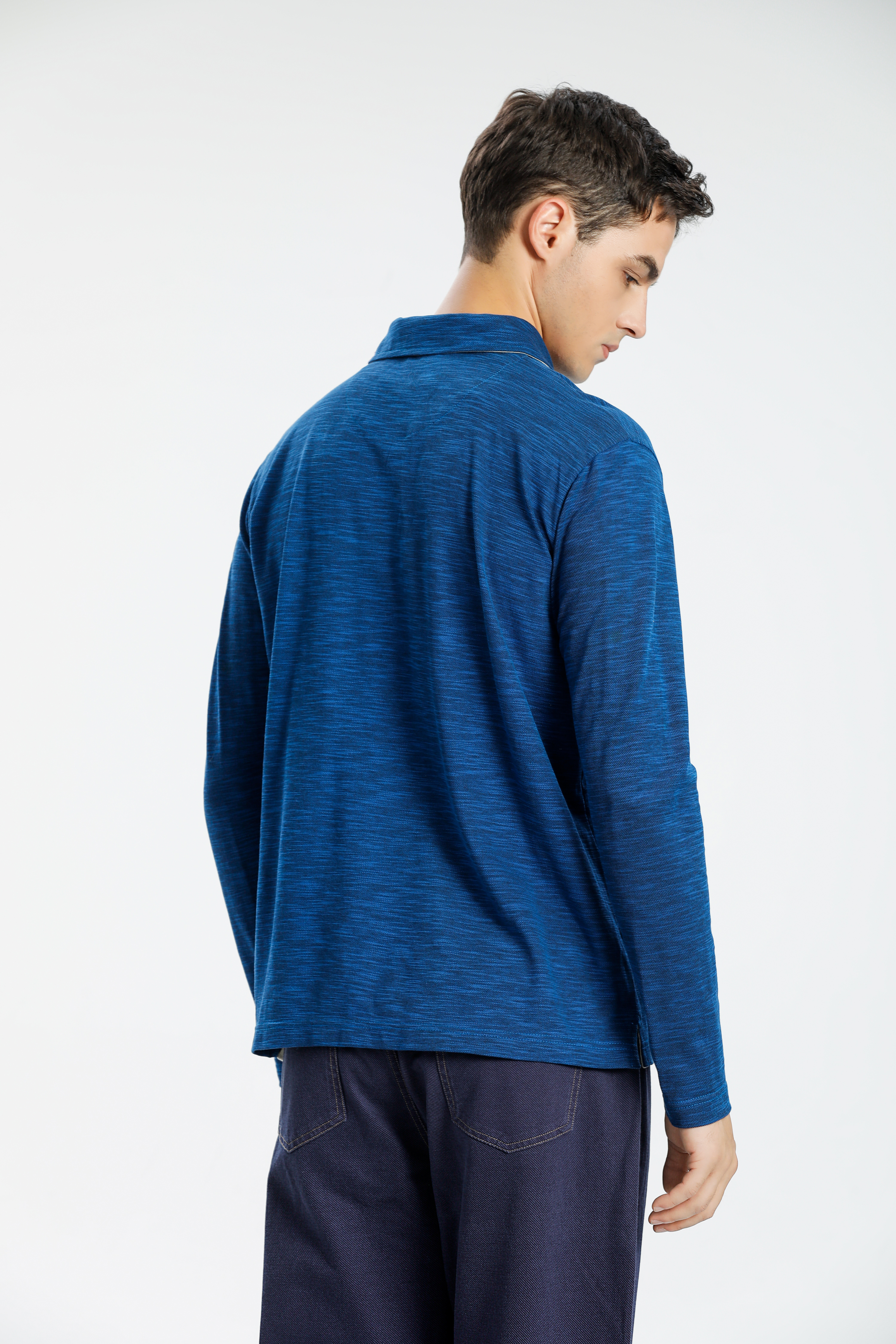 男裝經典Polo長袖