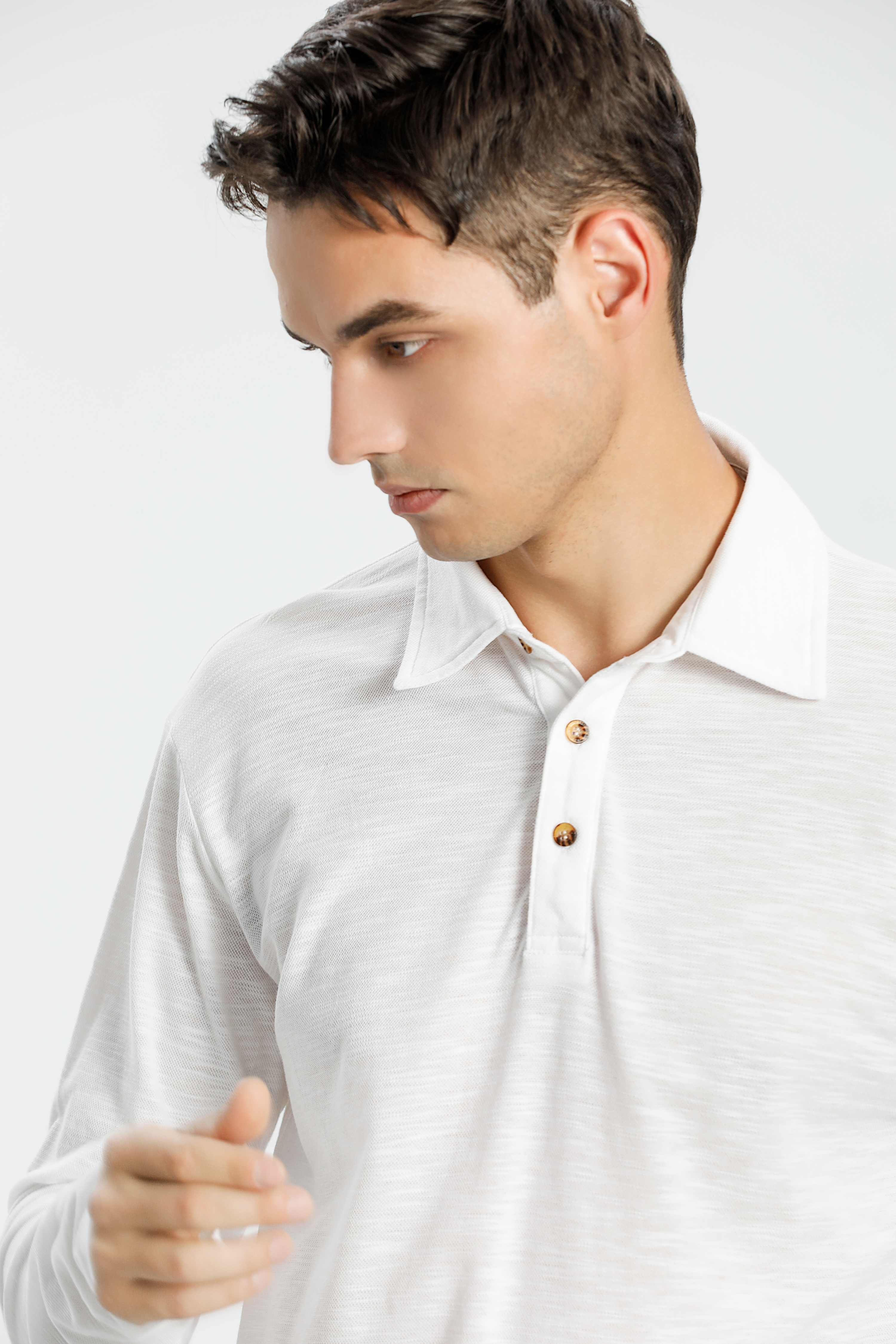 男裝經典Polo長袖