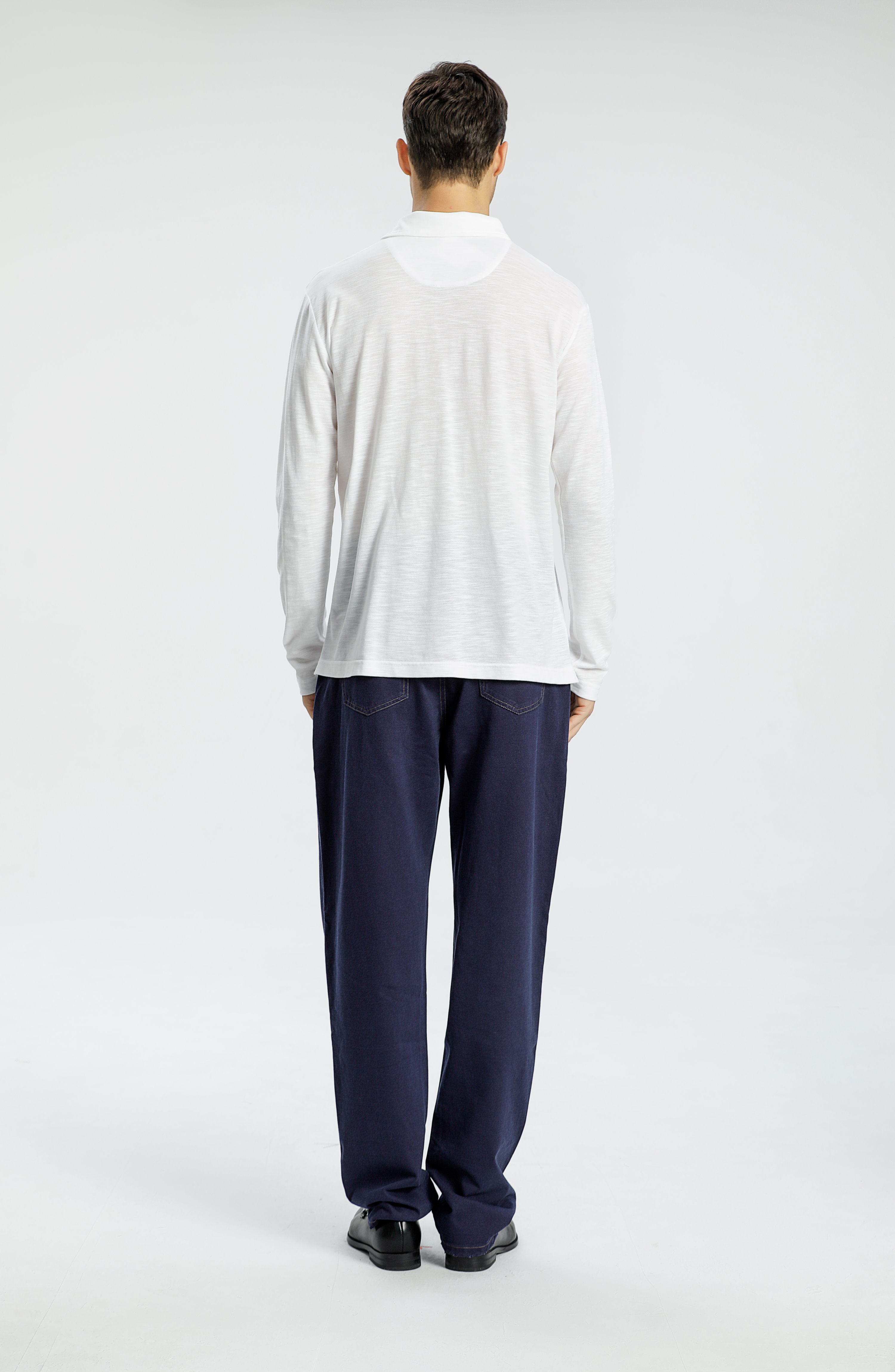 男裝經典Polo長袖