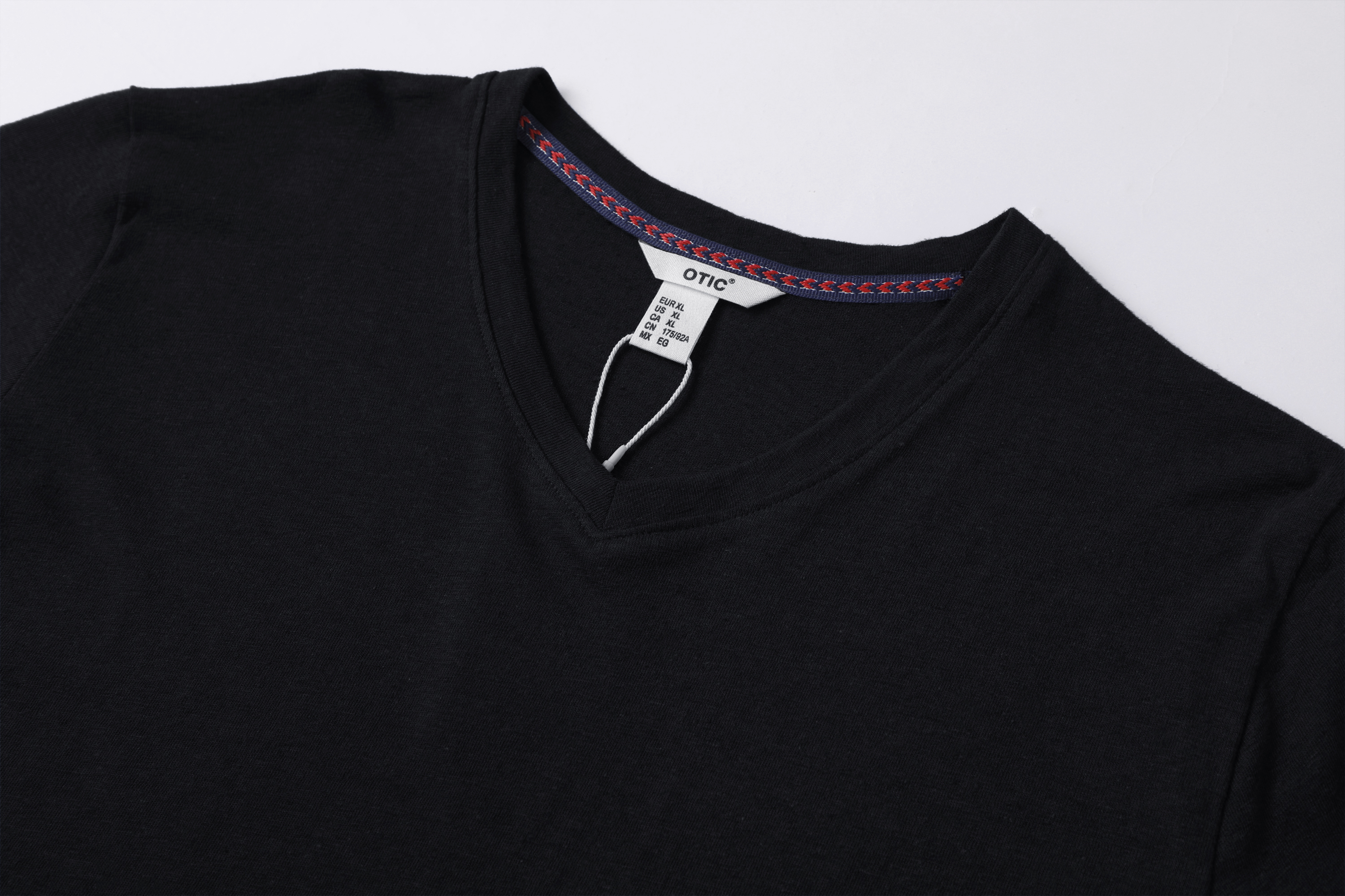 Ladies'V-neck T-line short sleeve for 