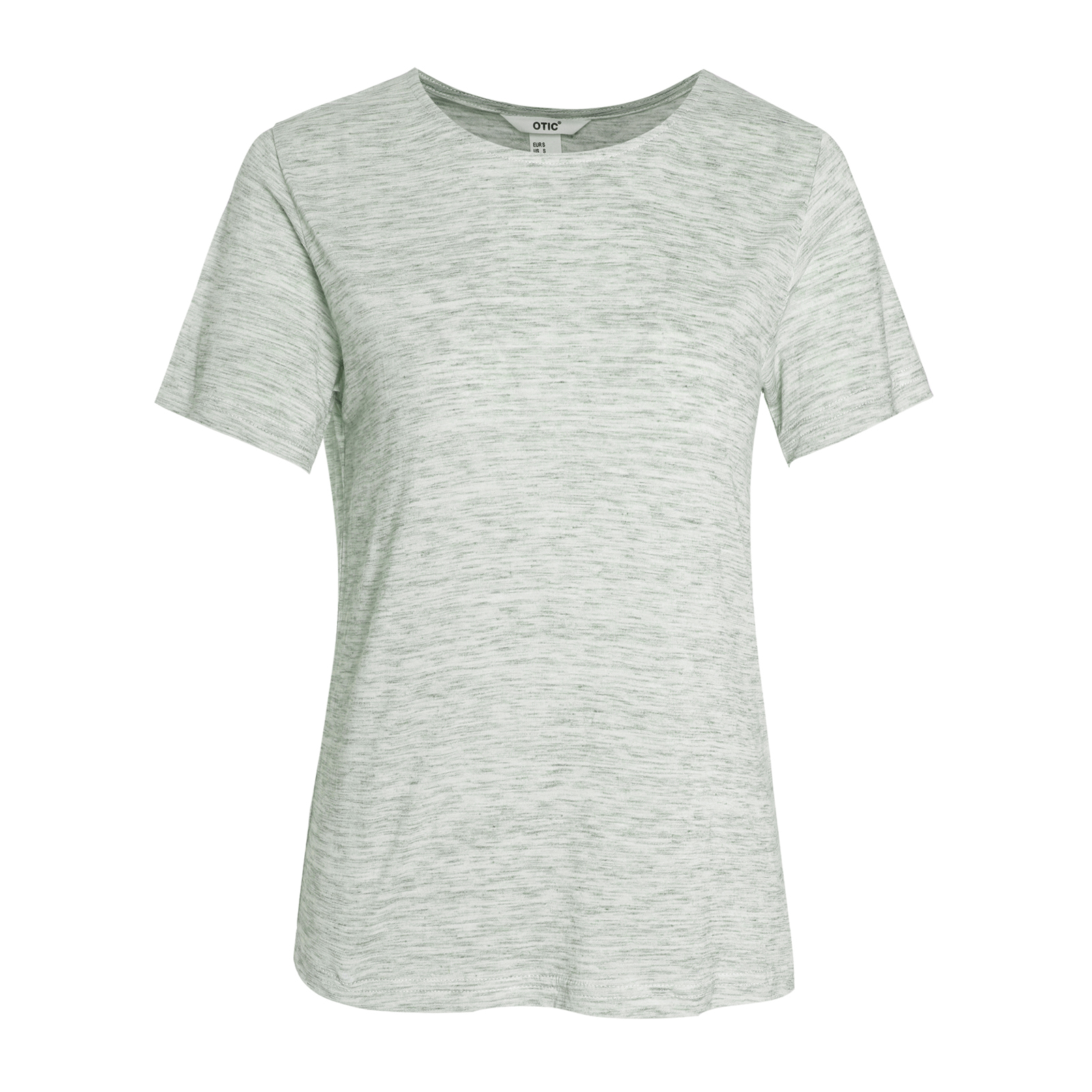 Ladies'  crew-neck short-sleeved T-shirt