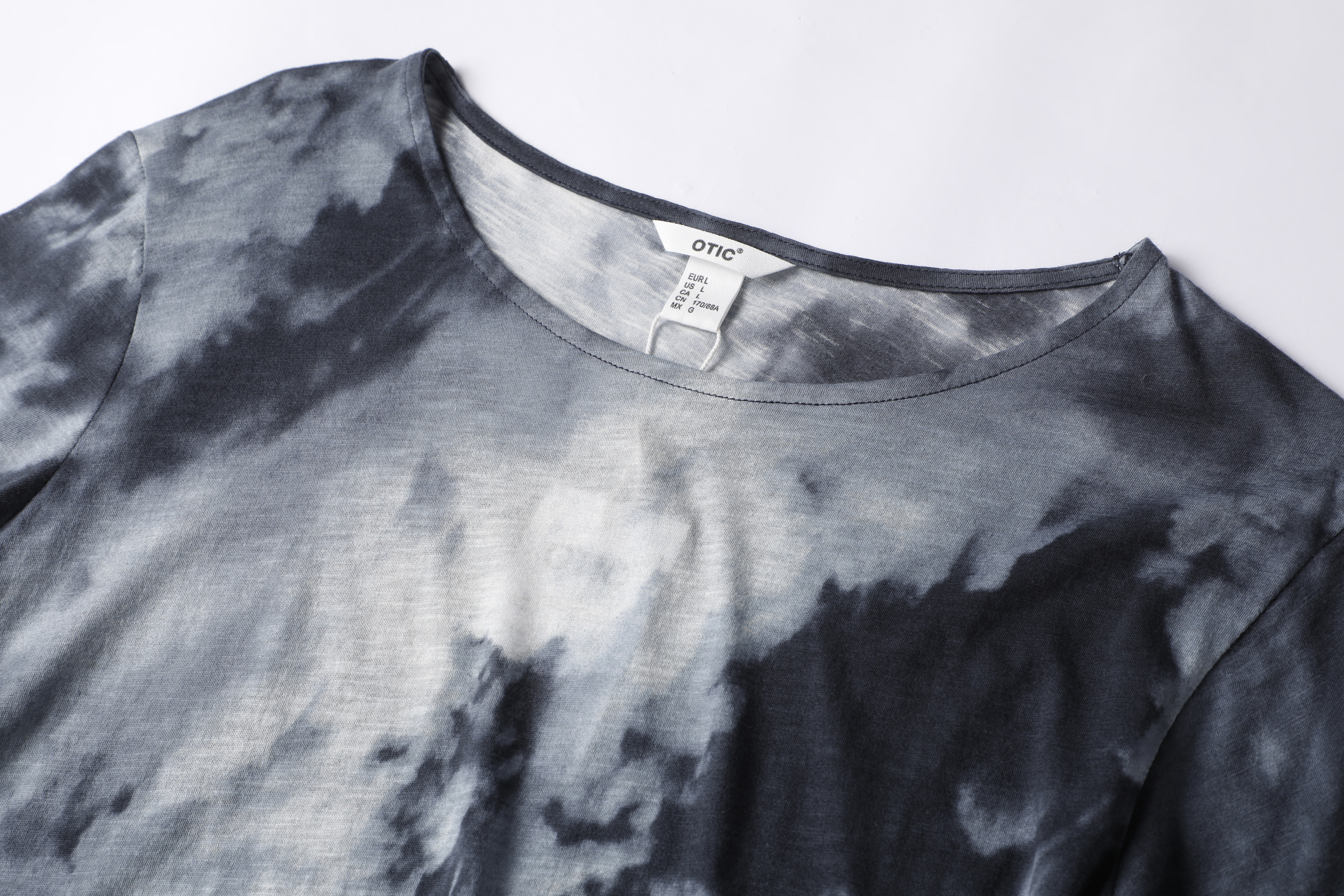 Tie-dye short-sleeve T-shirt