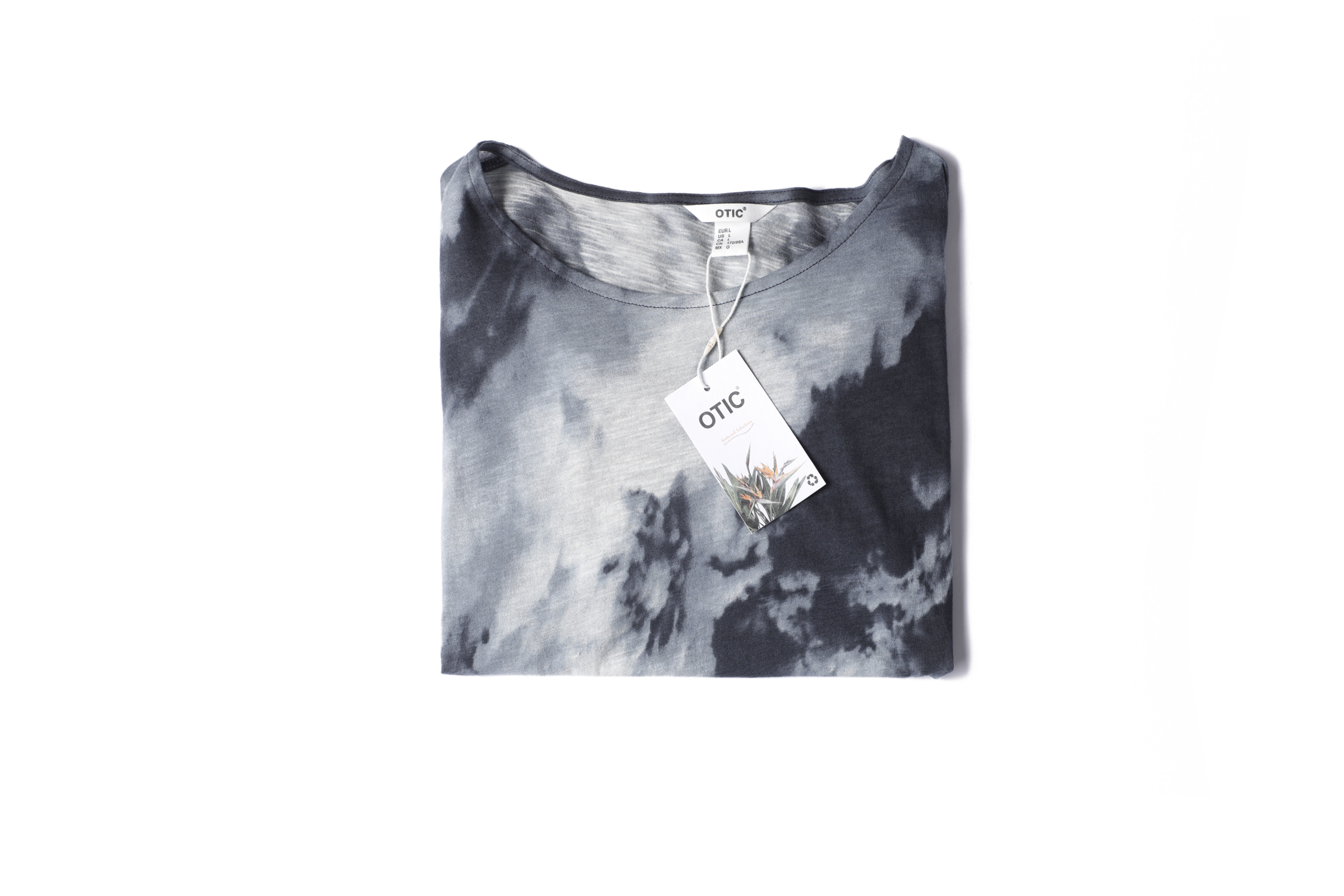 Tie-dye short-sleeve T-shirt