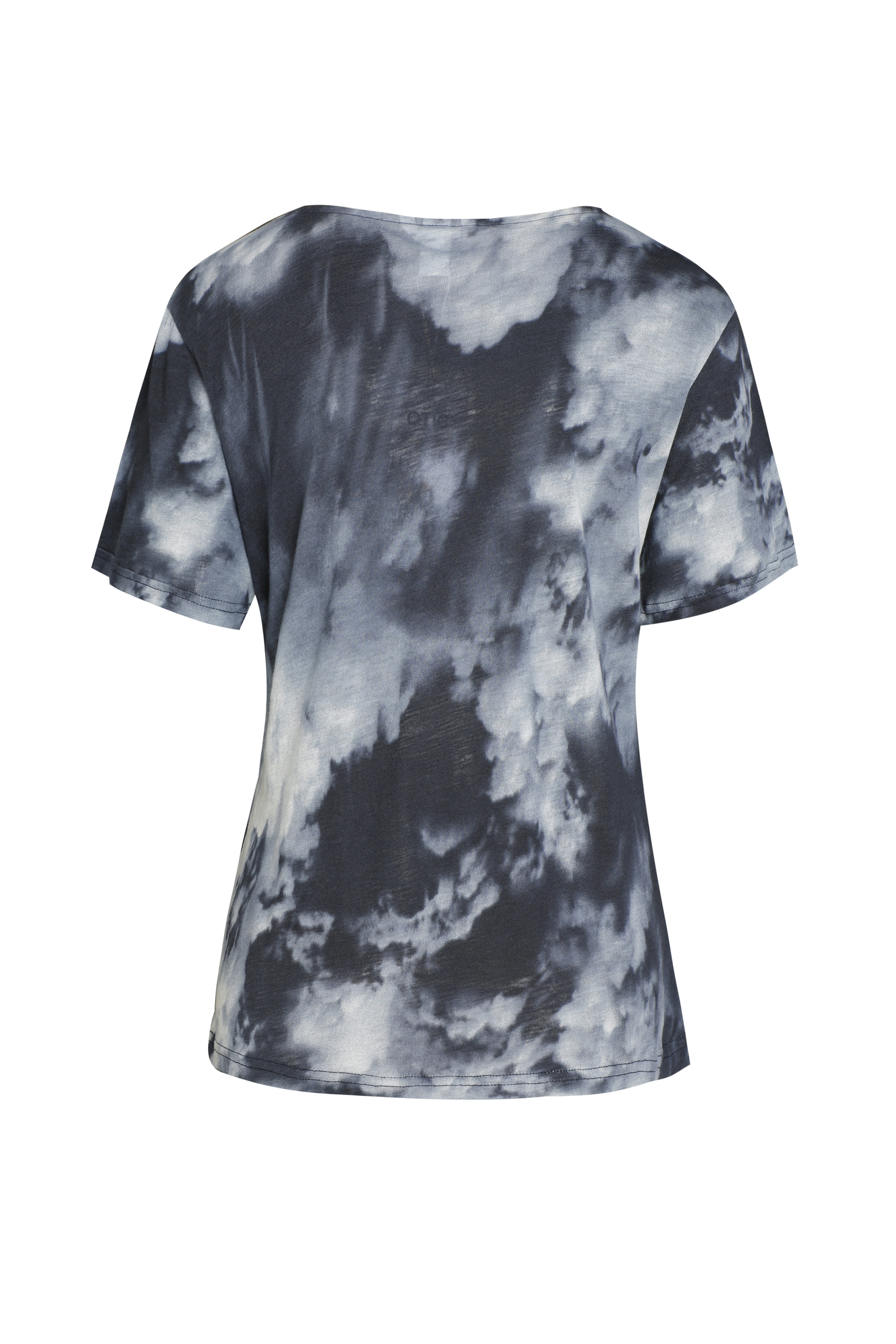 Tie-dye short-sleeve T-shirt