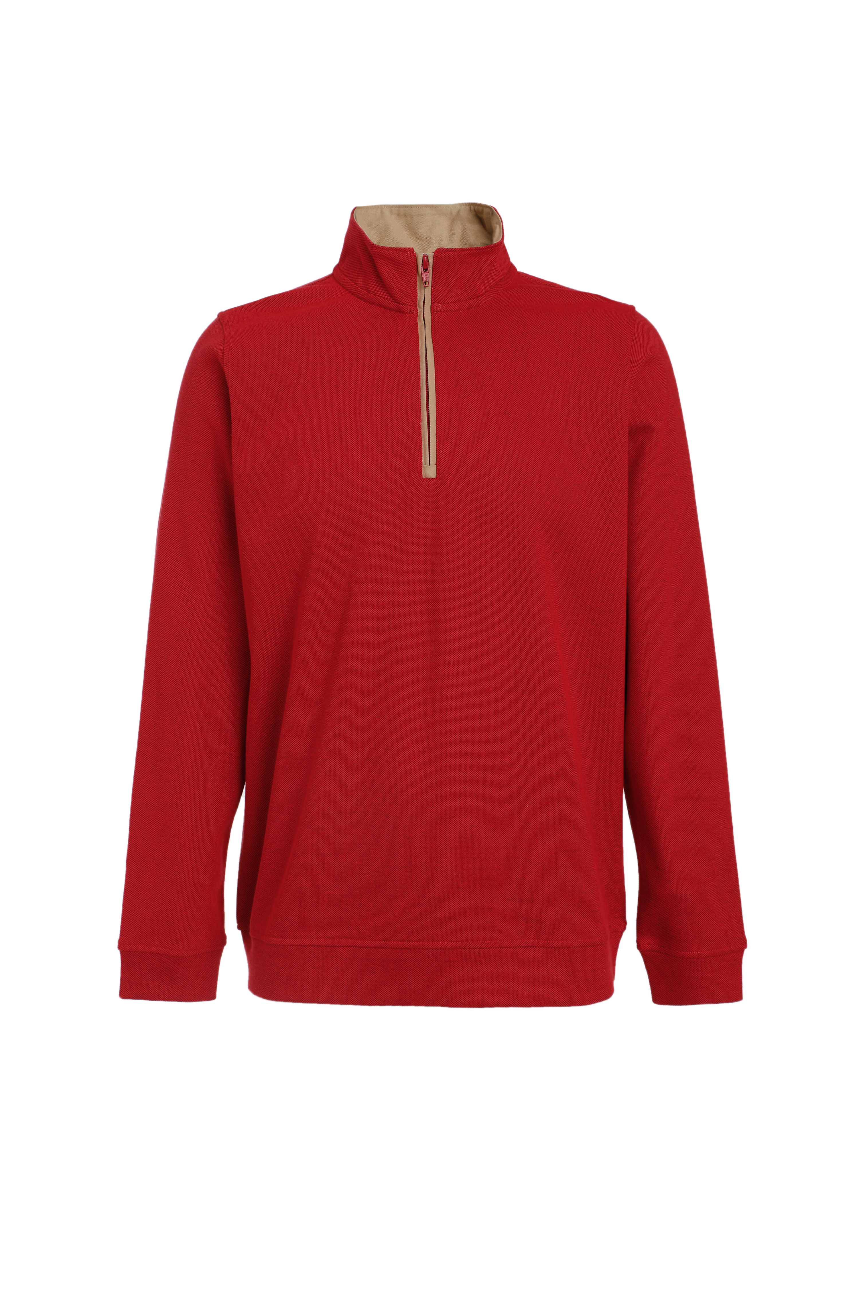 男裝半開拉鏈衫