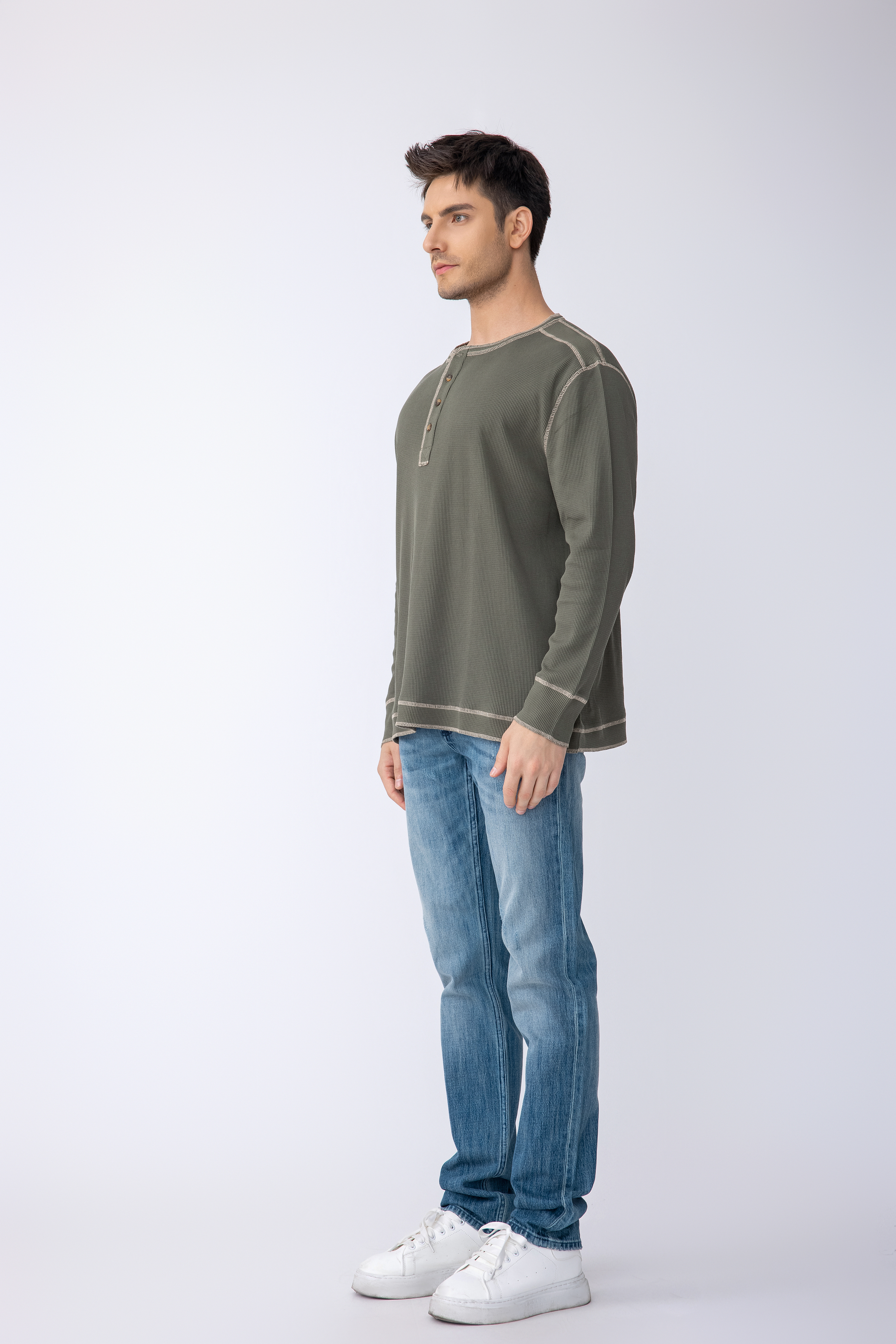 Classic Long Sleeved Men's Clothing