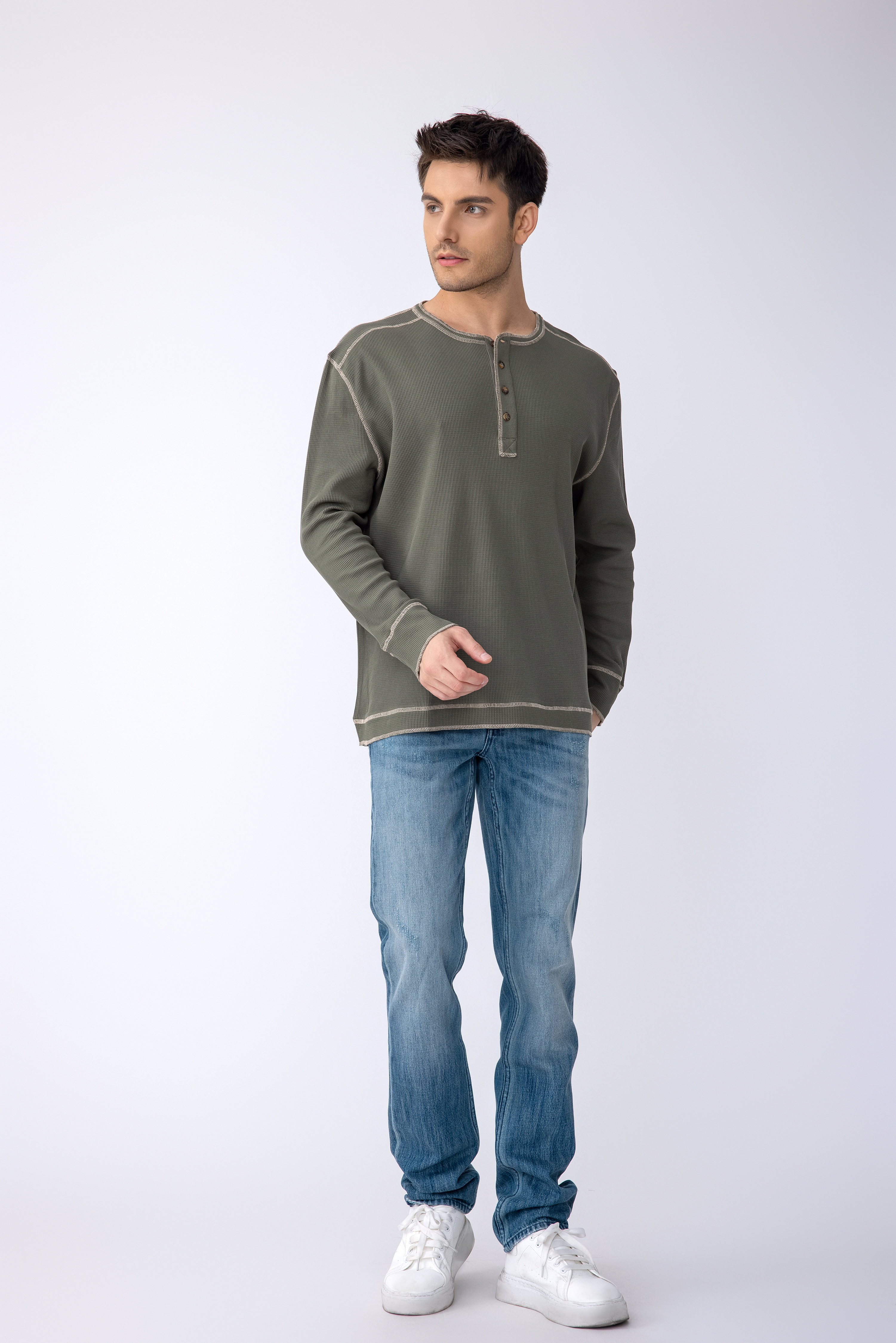 Classic Long Sleeved Men's Clothing