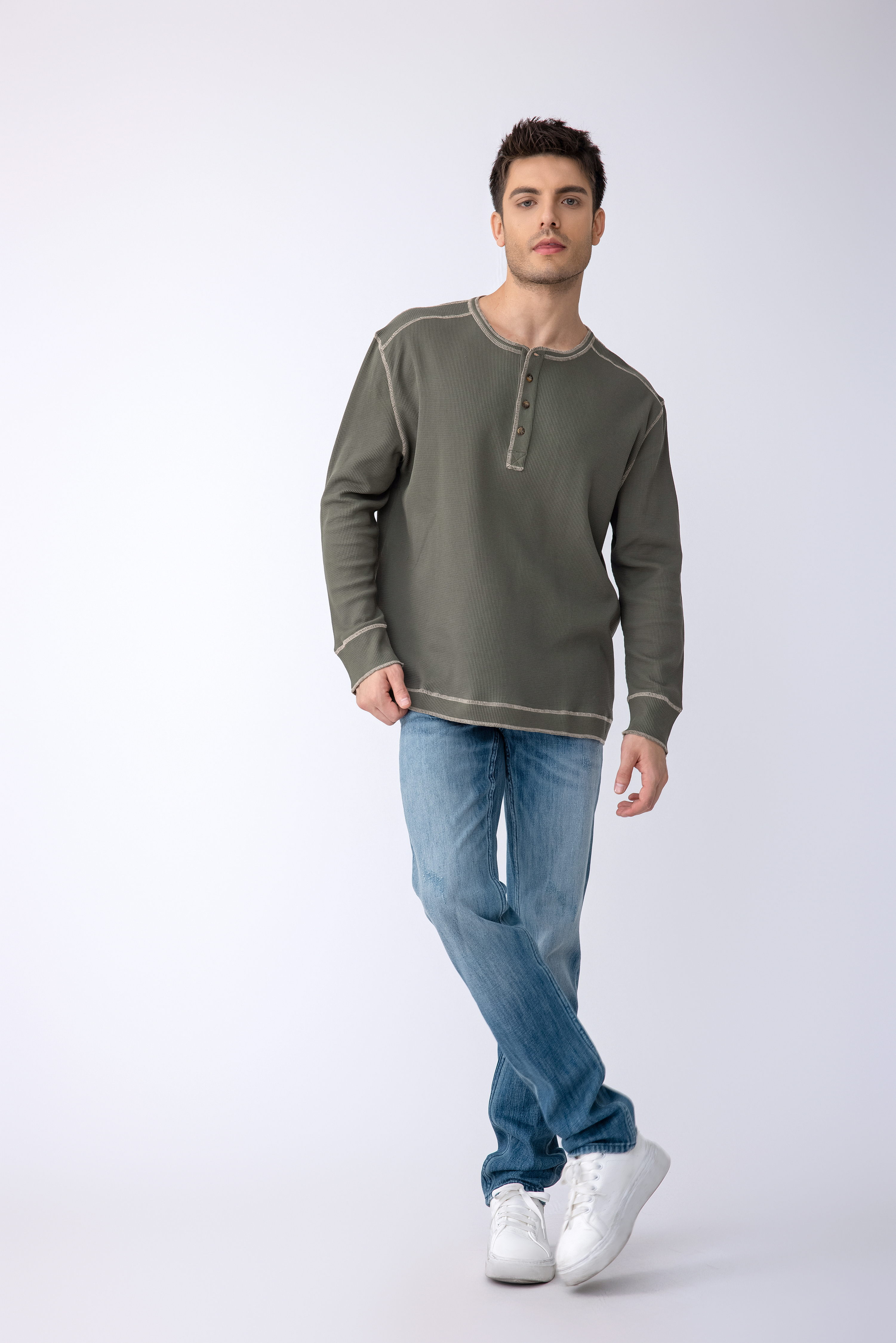 Classic Long Sleeved Men's Clothing