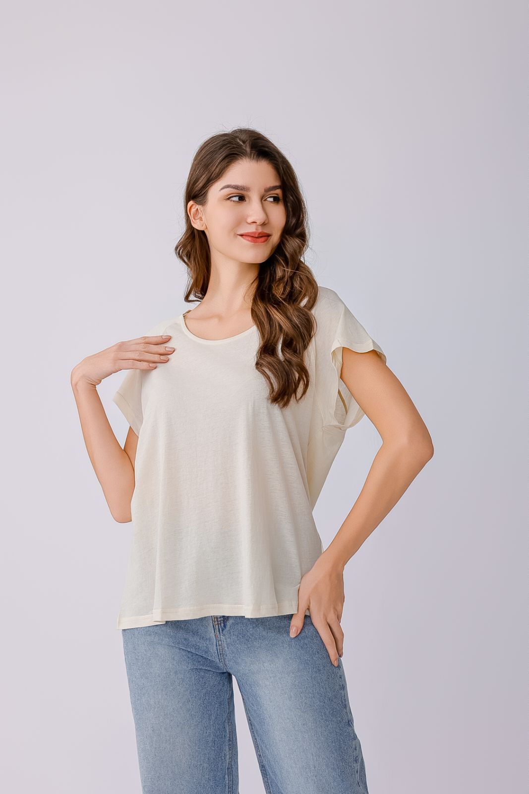 Women's Short Shoulder Sleeve T-Shirt