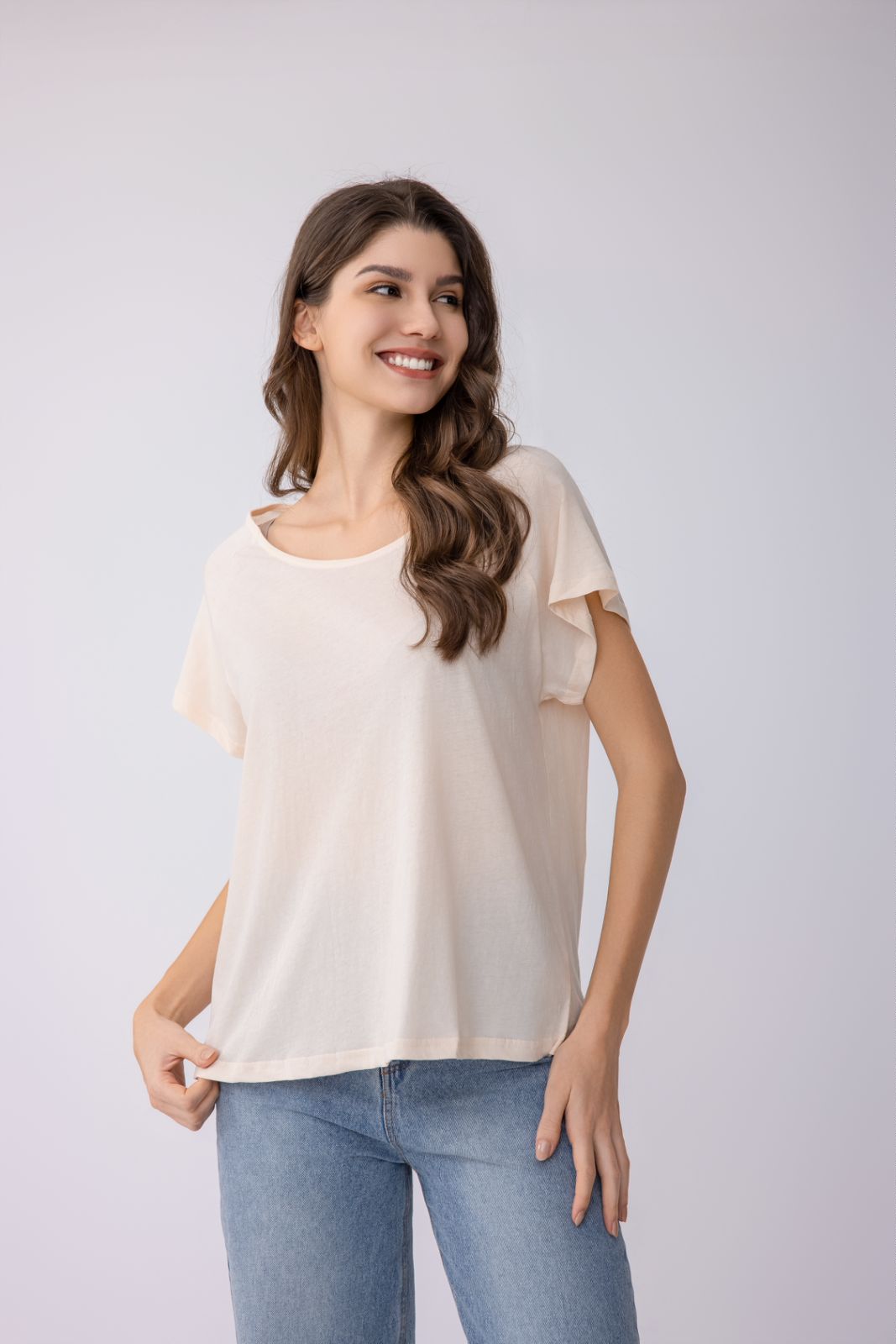 Women's Short Shoulder Sleeve T-Shirt