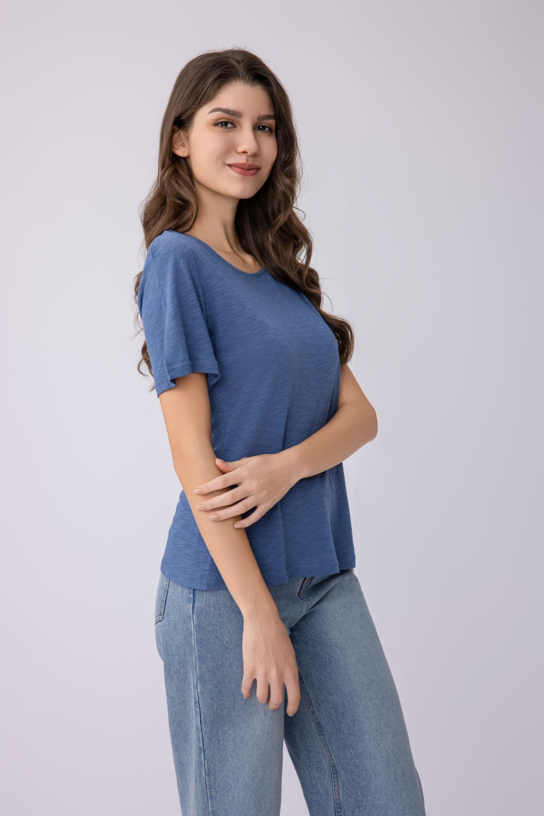 Women's Crew-Neck Short-Sleeved T-Shirt