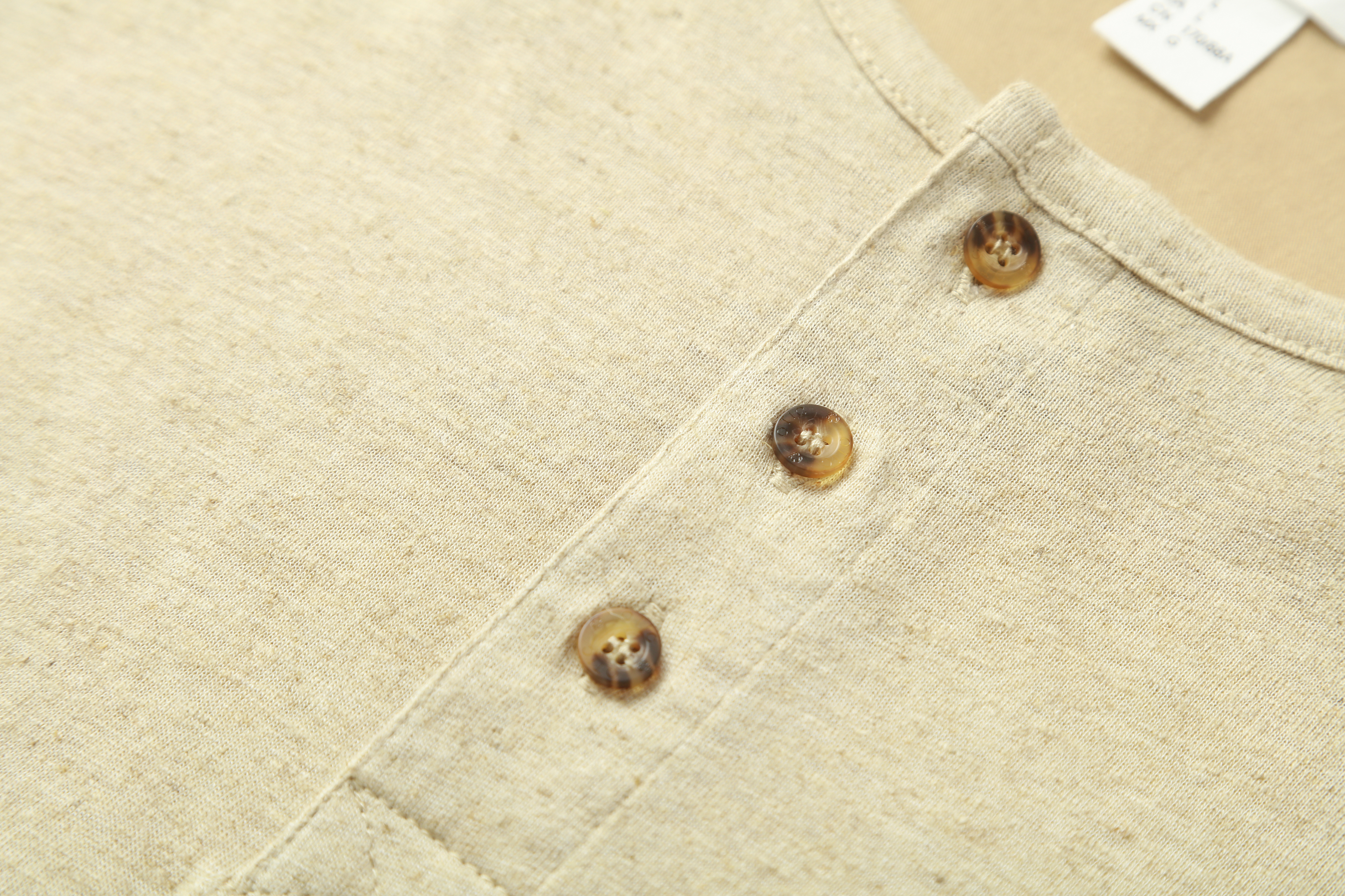 Men's open-tube short-sleeved T-shirt