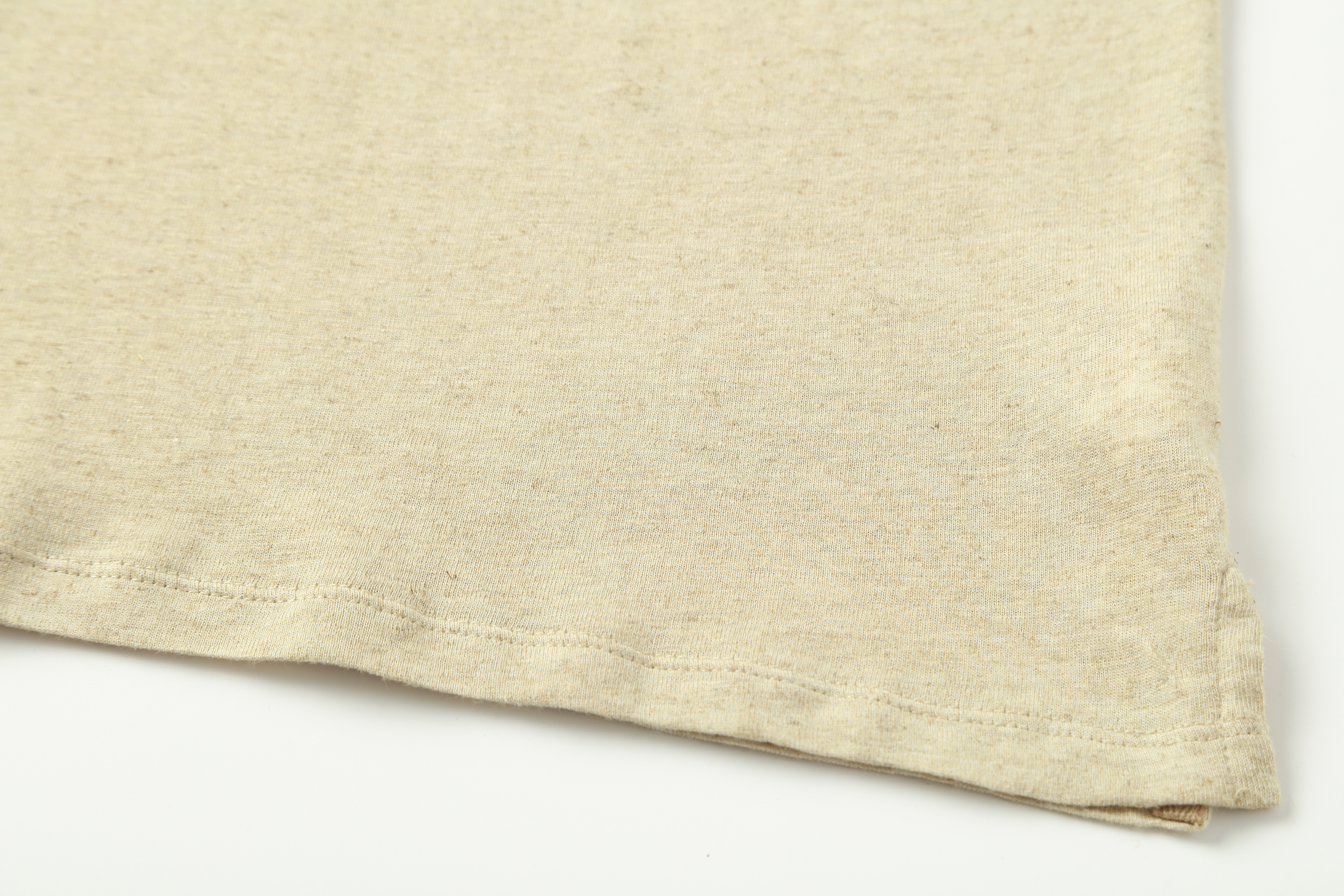 Men's open-tube short-sleeved T-shirt