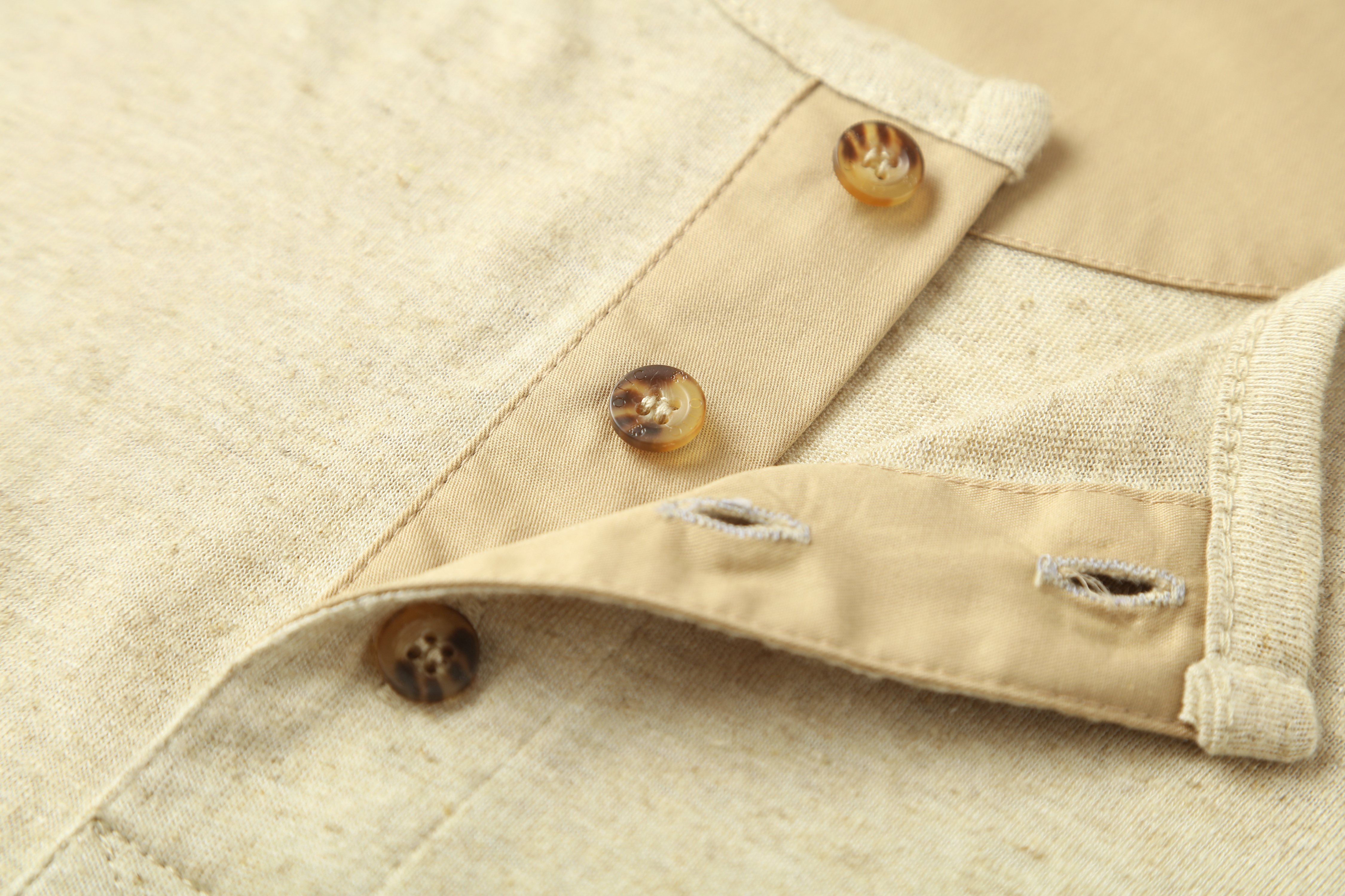 Men's open-tube short-sleeved T-shirt