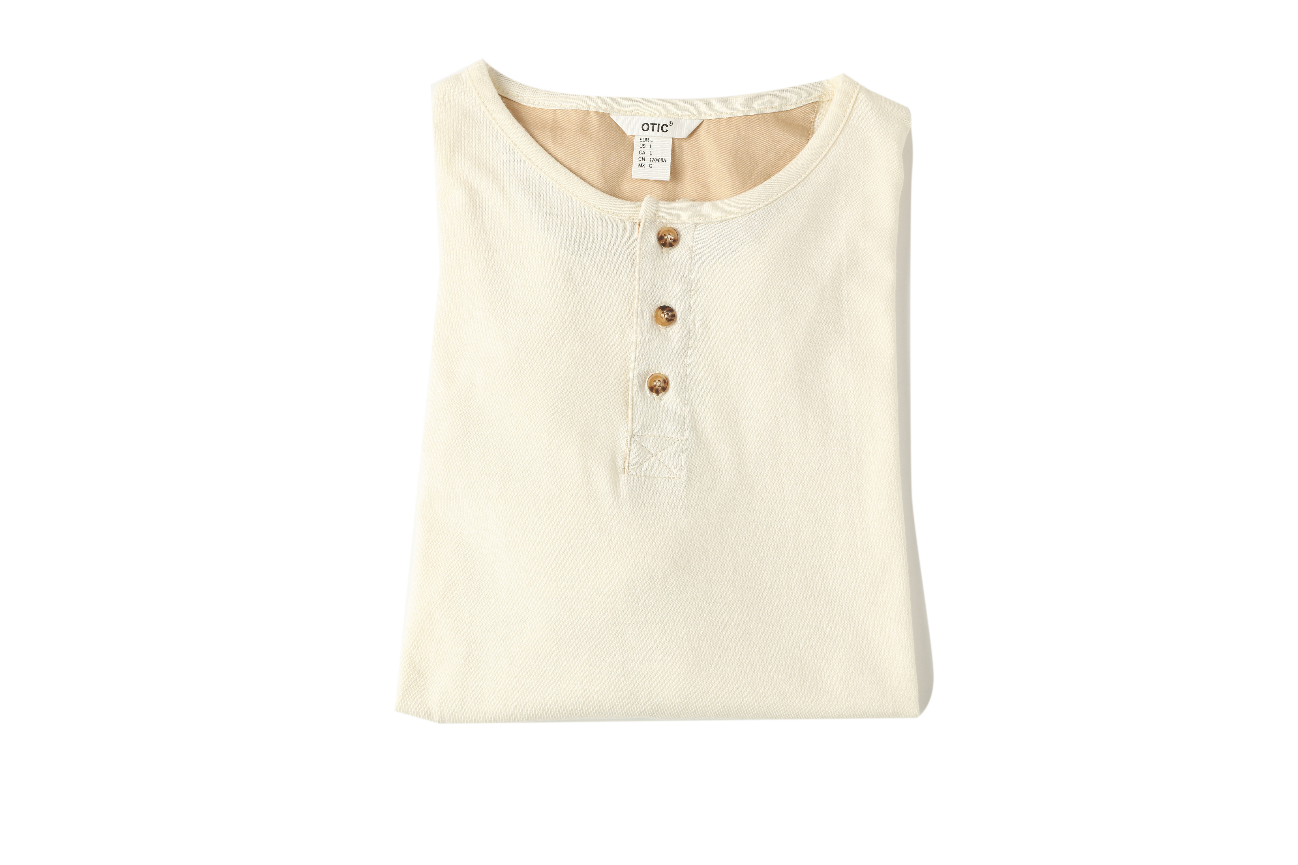 Men's open cut short sleeves