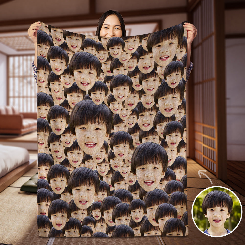 カスタマイズ毛布 150x200cm カスタムフォトブランケット-写真入り名入れ可能なオリジナル