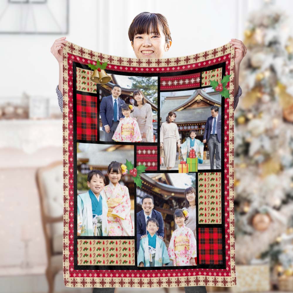 クリスマスブランケット
