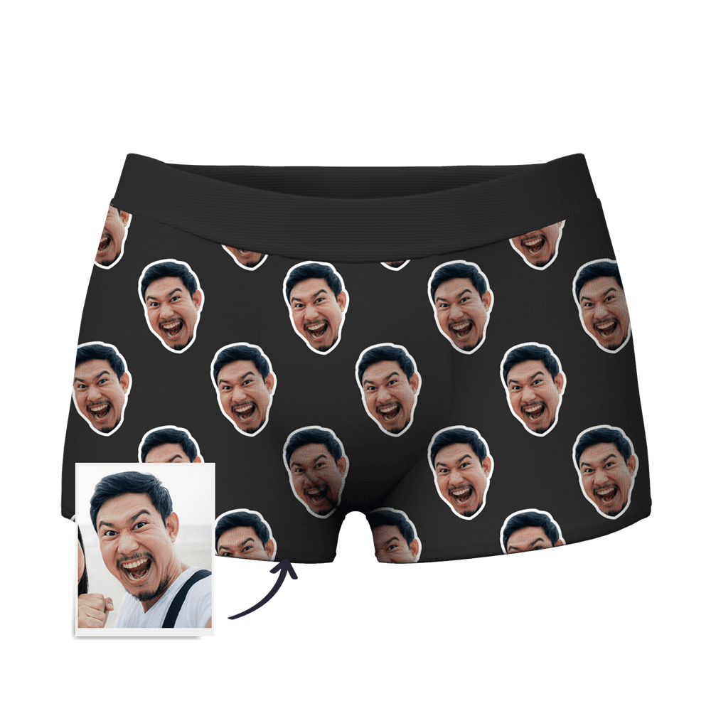 カスタムフォトボクサーパンツ-カラフル写真入り可能なオリジナル下着