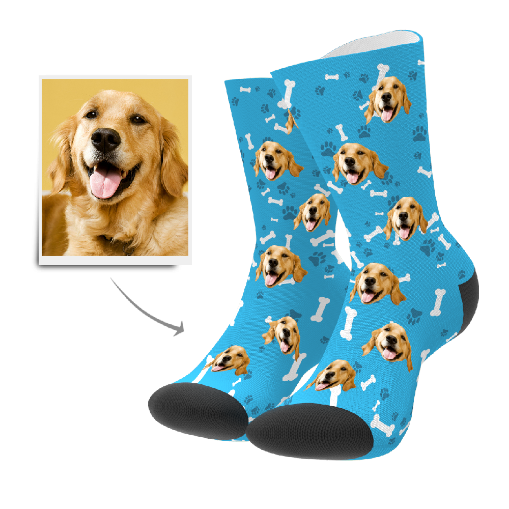 Custom Dog Socks - MyPhotoSocks