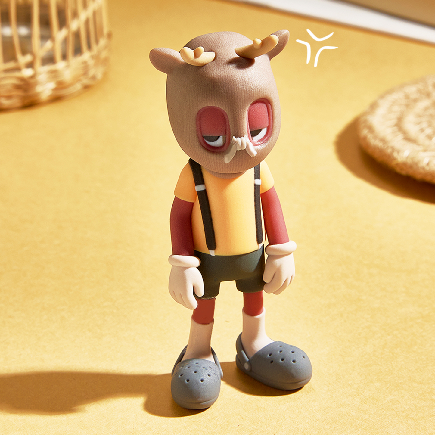 バックパックバディミニフィギュア - 実写画像から作られたパーソナライズされた3dキーホルダー -