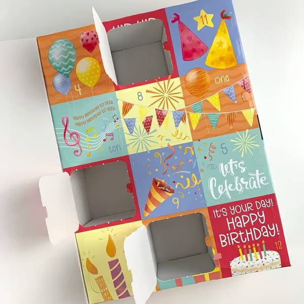 自分で詰められる空の卒業ギフト包装、12日間の卒業ギフト、卒業おめでとうギフト包装