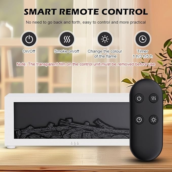 空気加湿器 エッセンシャルオイルディフューザー 炎アロマ加湿器 ホームルームフレグランスディフューザー ナイトライト付き アロマセラピーディフューザー - 