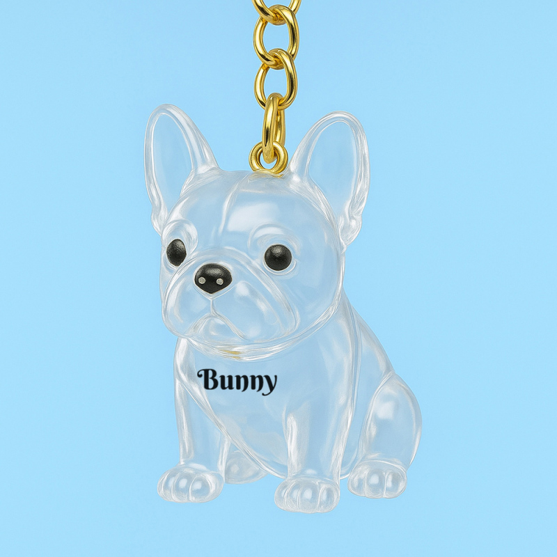 犬の毛のコレクターキーホルダーバッグチャームメモリアル収納ボックス