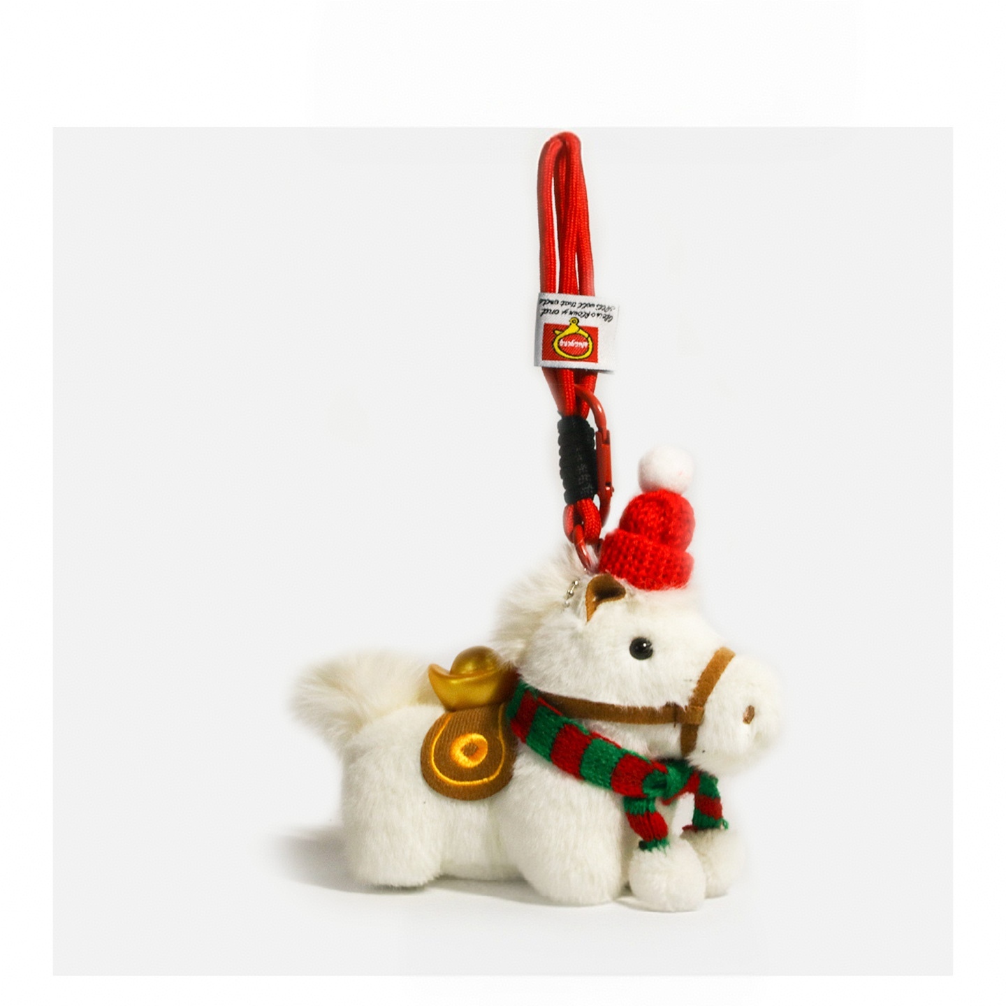 馬年ラッキーキーホルダー 2026 新年ギフト 彼へのポニーチャーム