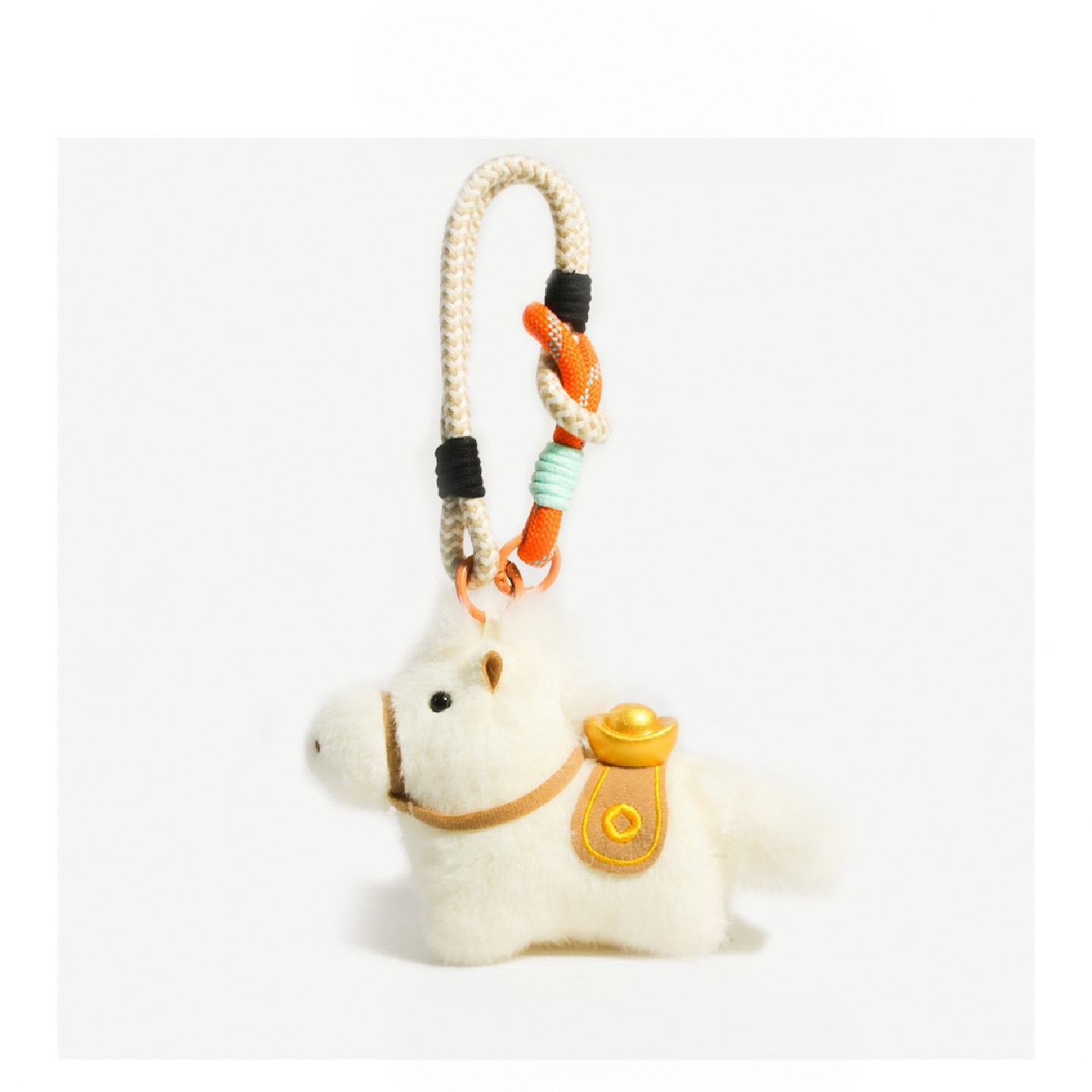 馬年ラッキーキーホルダー 2026 新年ギフト 彼へのポニーチャーム