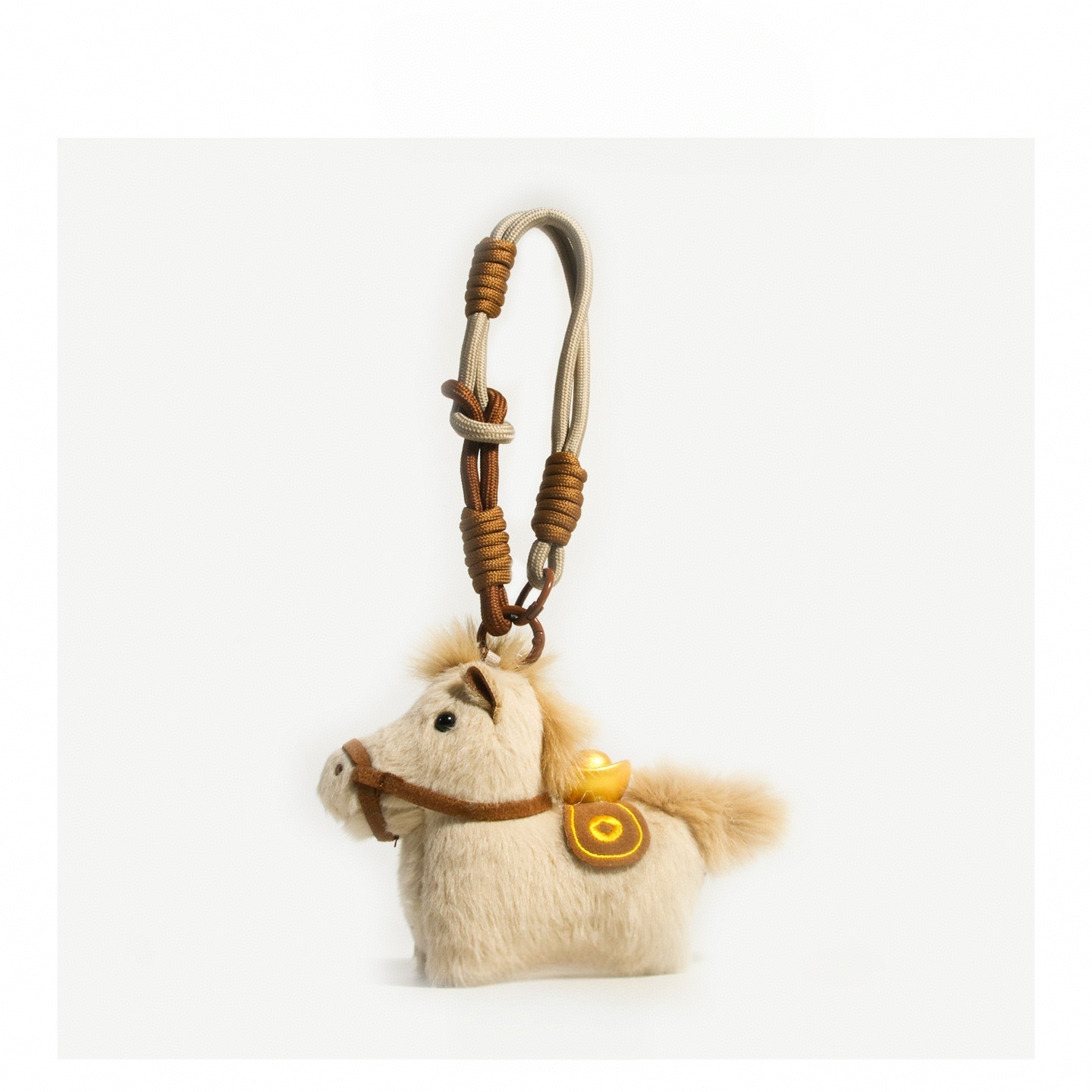 馬年ラッキーキーホルダー 2026 新年ギフト 彼へのポニーチャーム